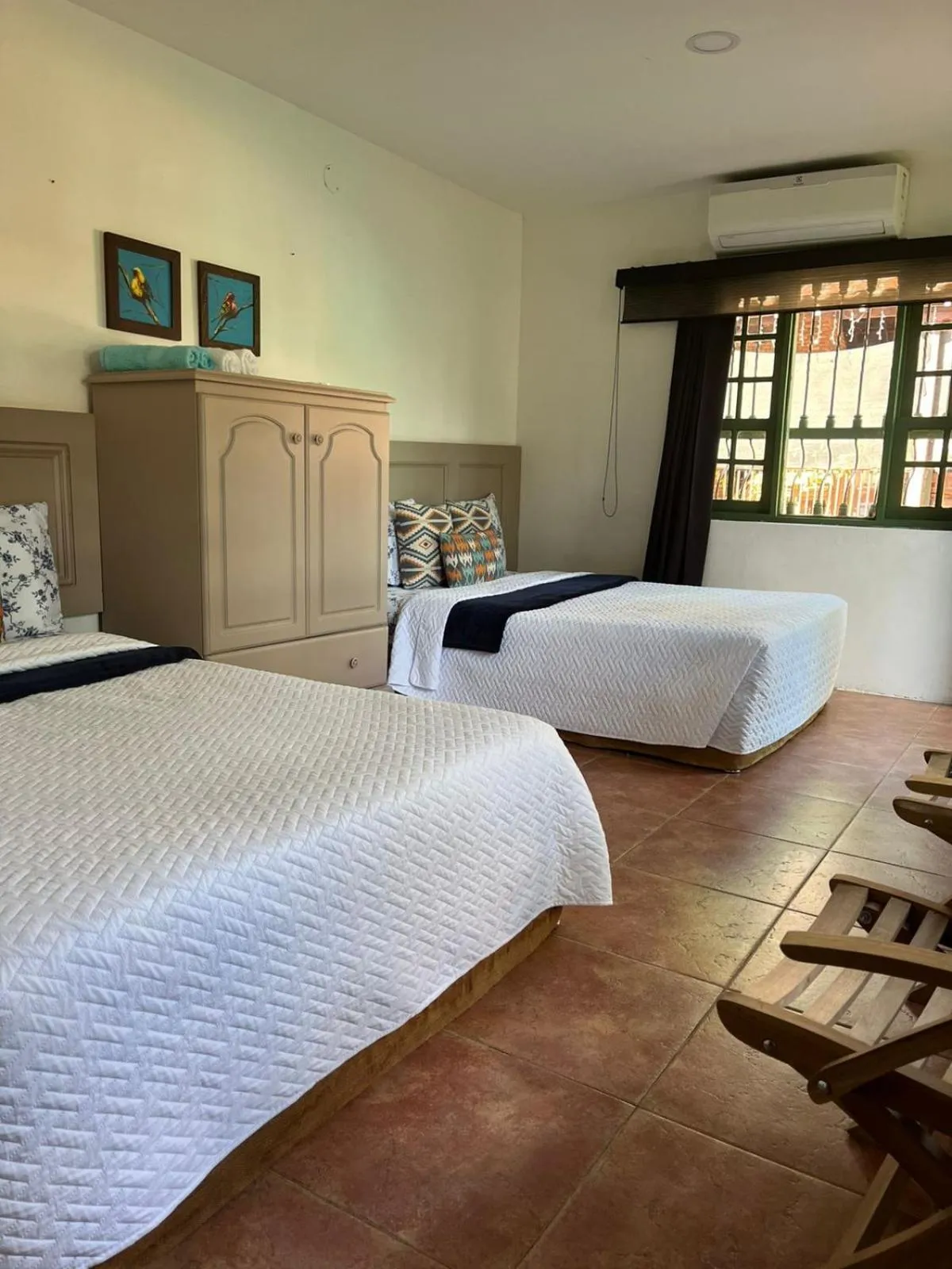 Bed in Finca Hotel Guadalupe