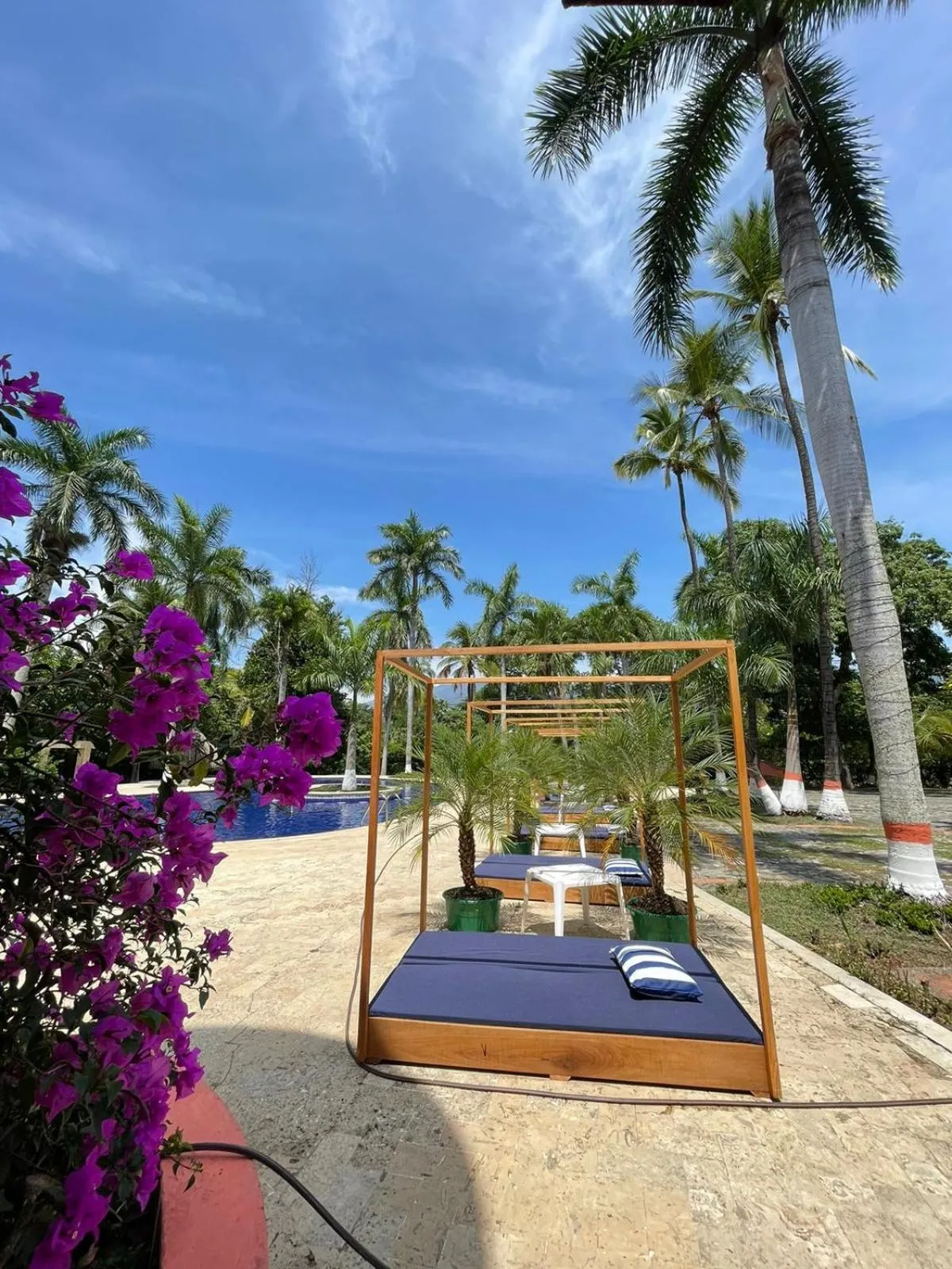 Swimming pool in Finca Hotel Guadalupe