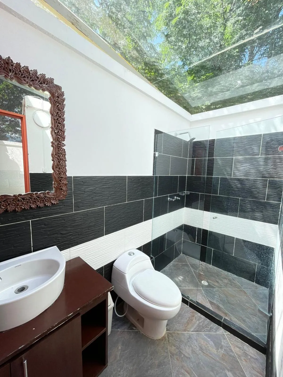 Toilet in Finca Hotel Guadalupe