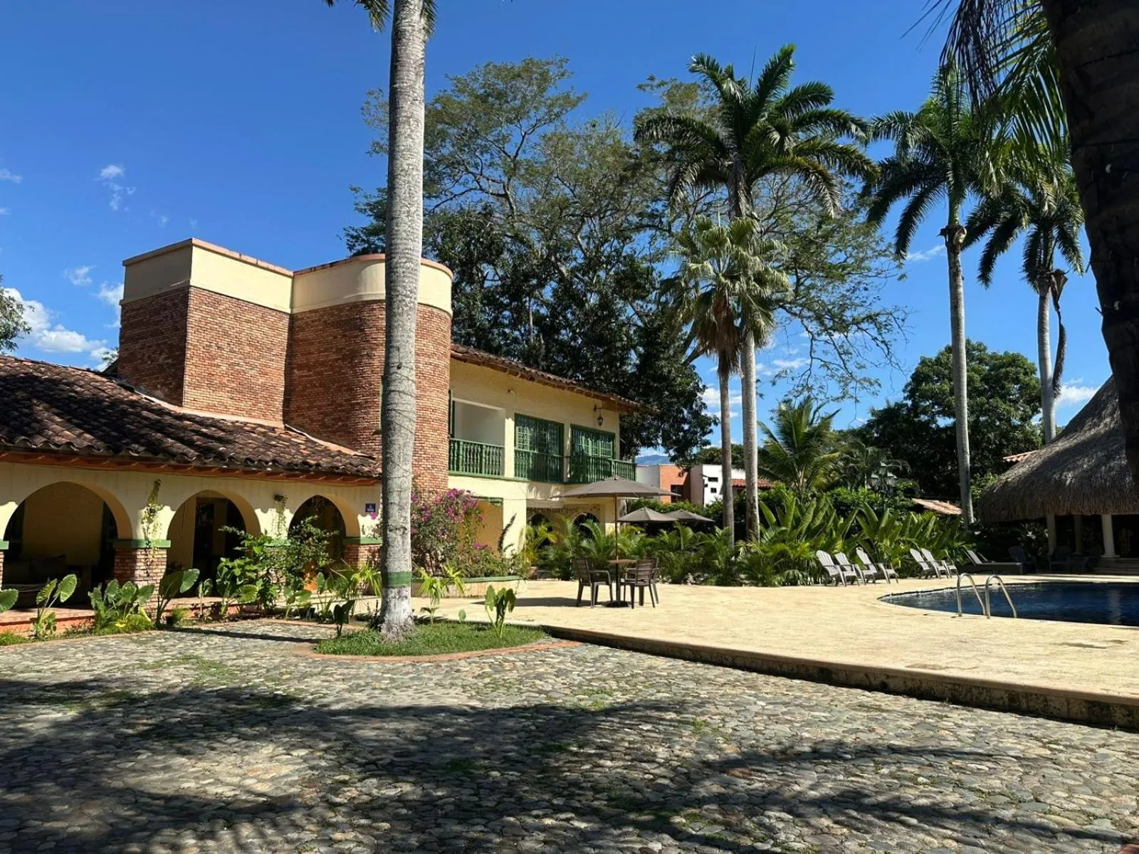 Facade/entrance in Finca Hotel Guadalupe