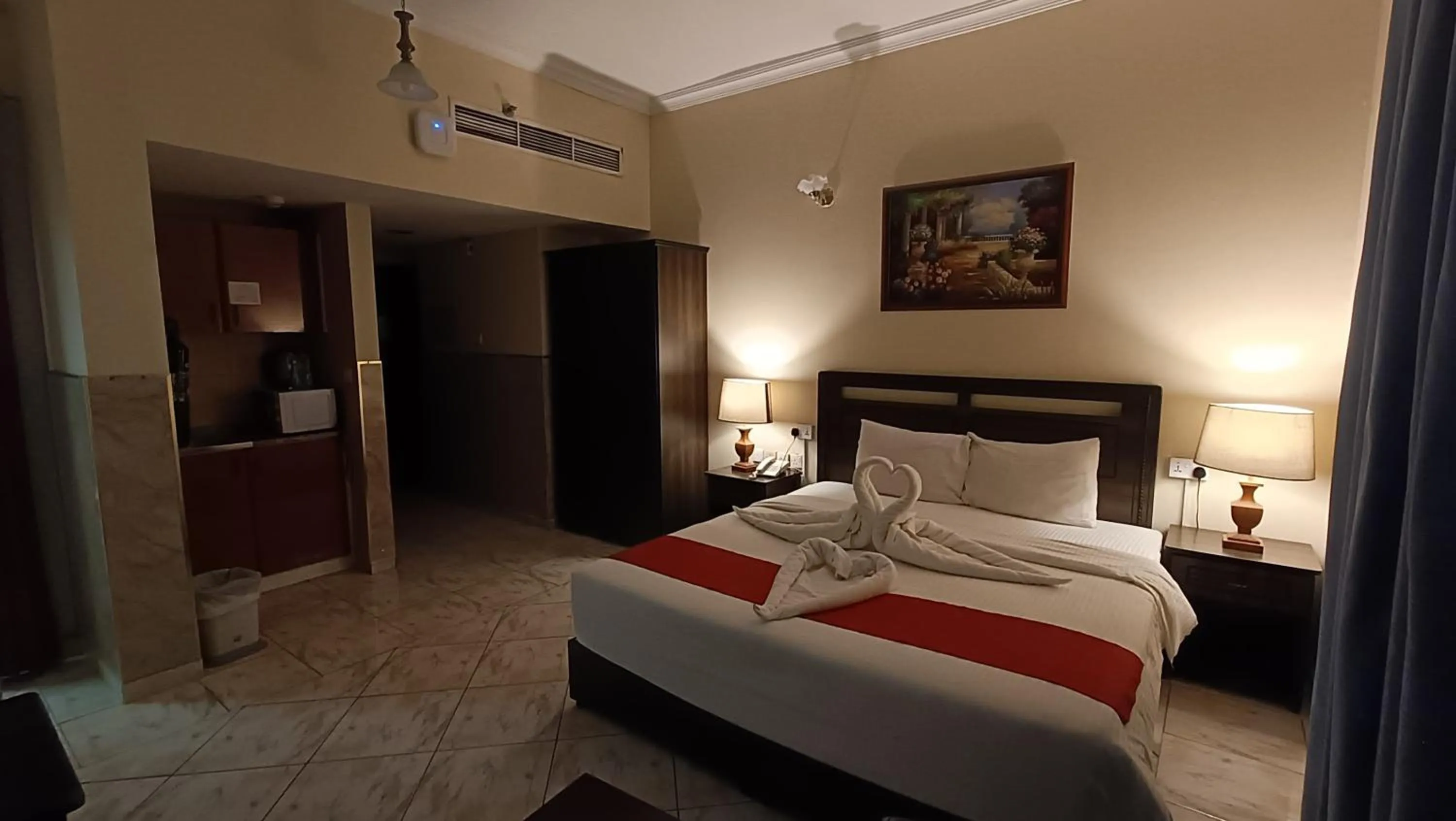 Bedroom, Bed in Ruwi Beach Hotel Apartments - MAHA HOSPITALITY GROUP