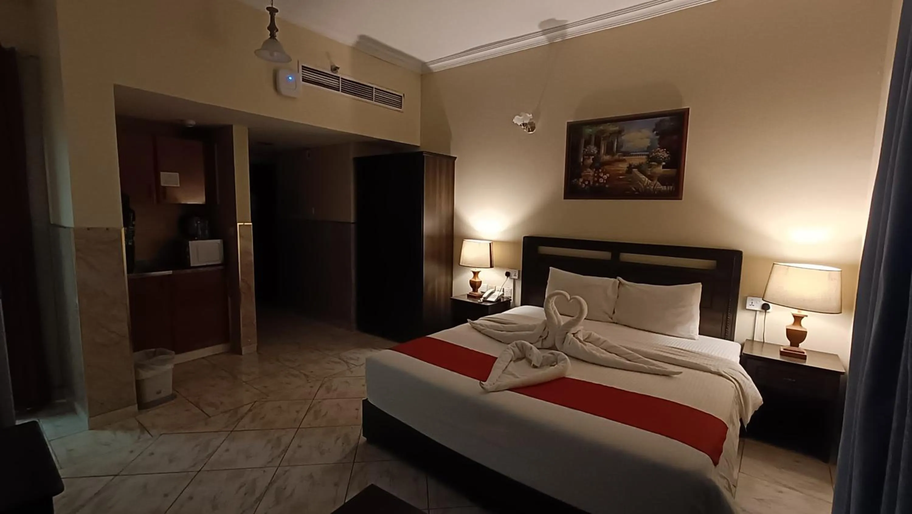 Bedroom, Bed in Ruwi Beach Hotel Apartments - MAHA HOSPITALITY GROUP