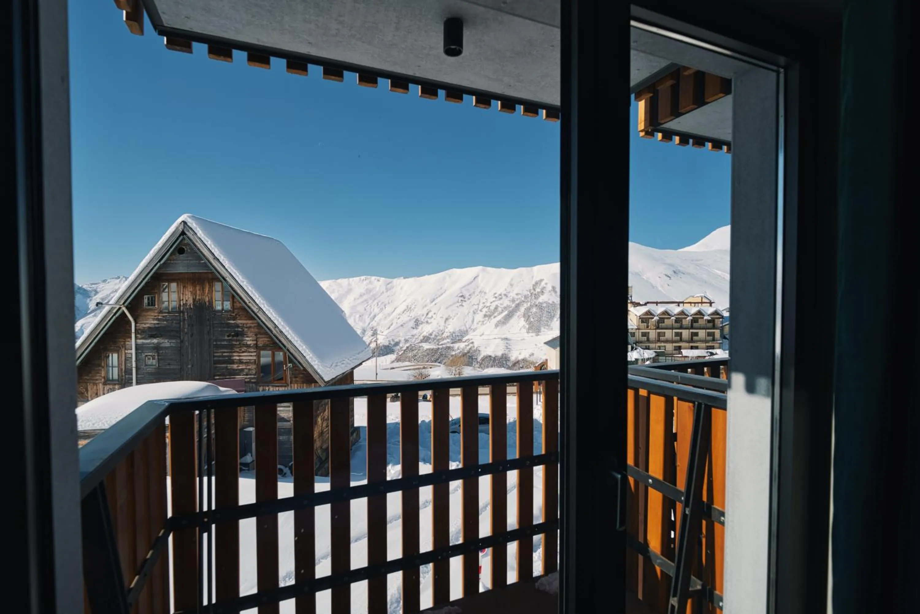 Mountain view in Skio