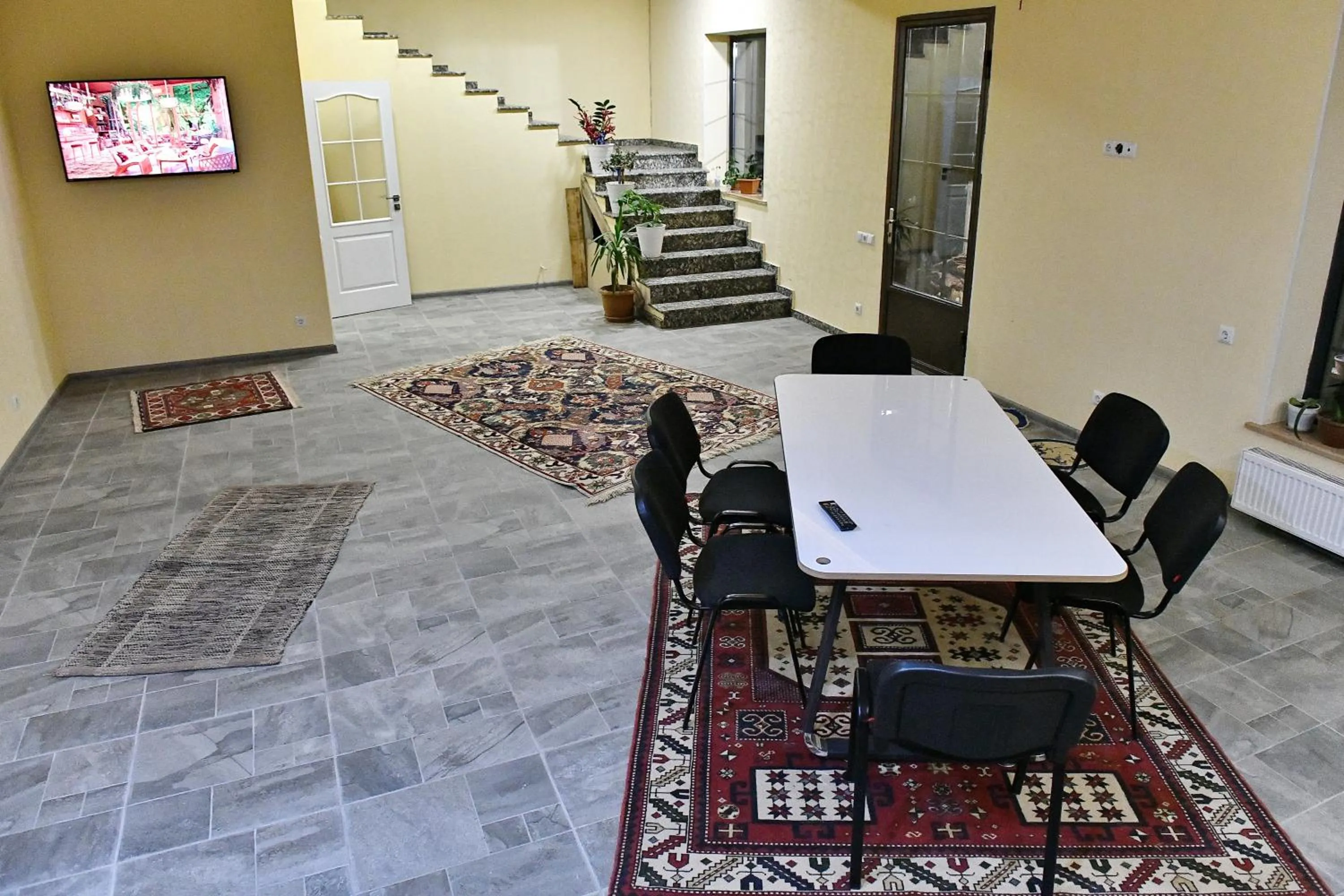 Seating area in woolway studios