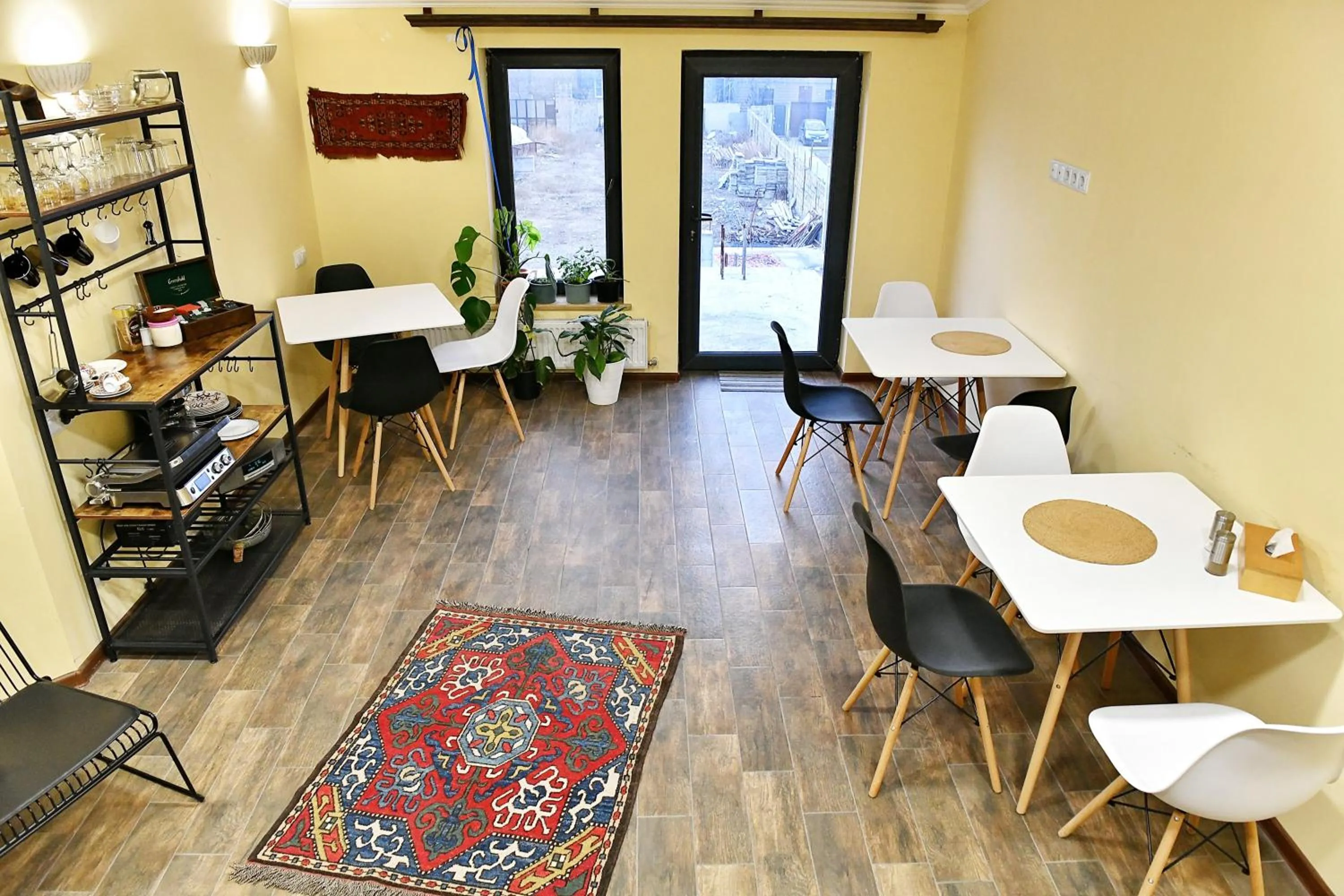 Seating area in woolway studios