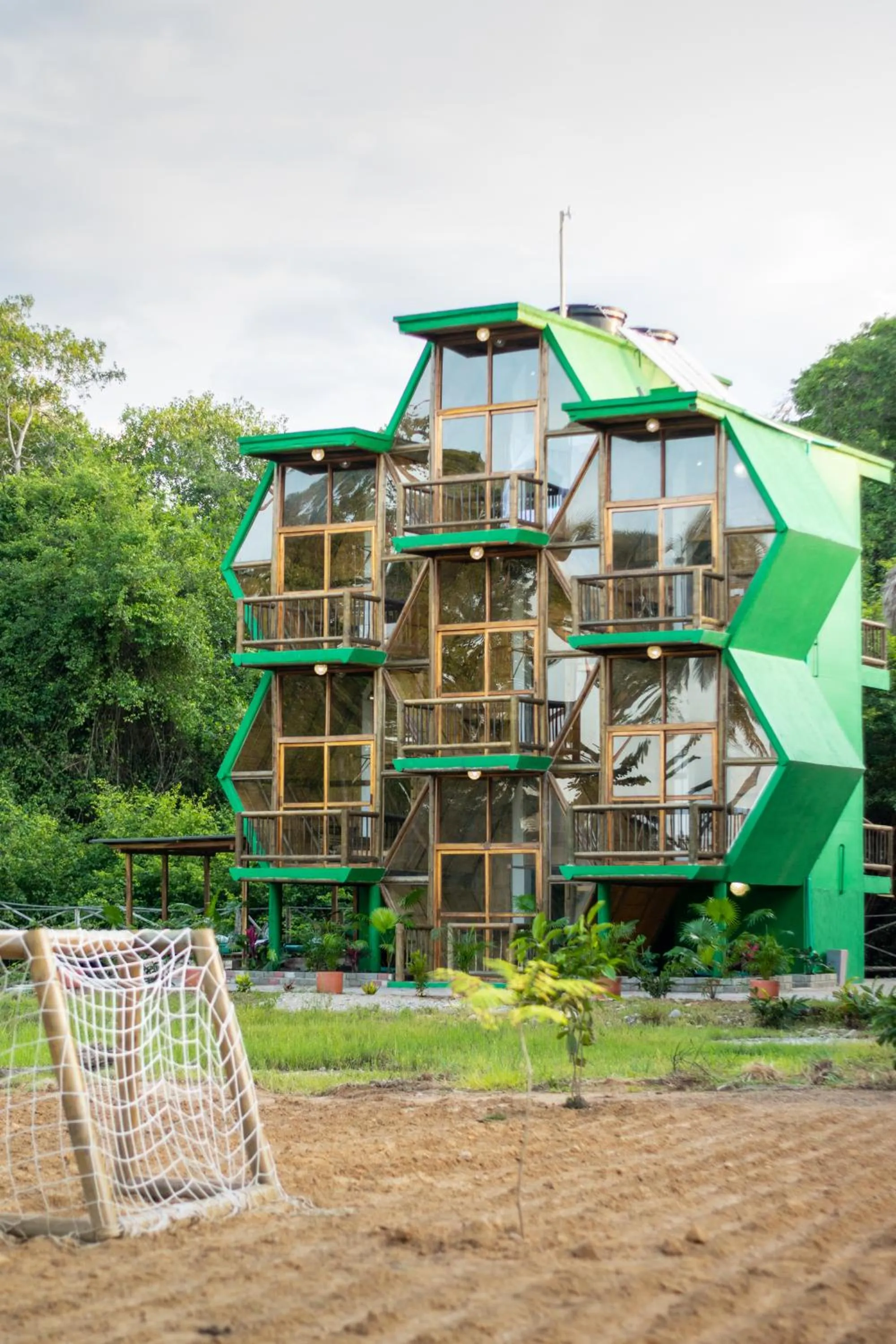 Property building in UUTTAAKA Eco-Hotel