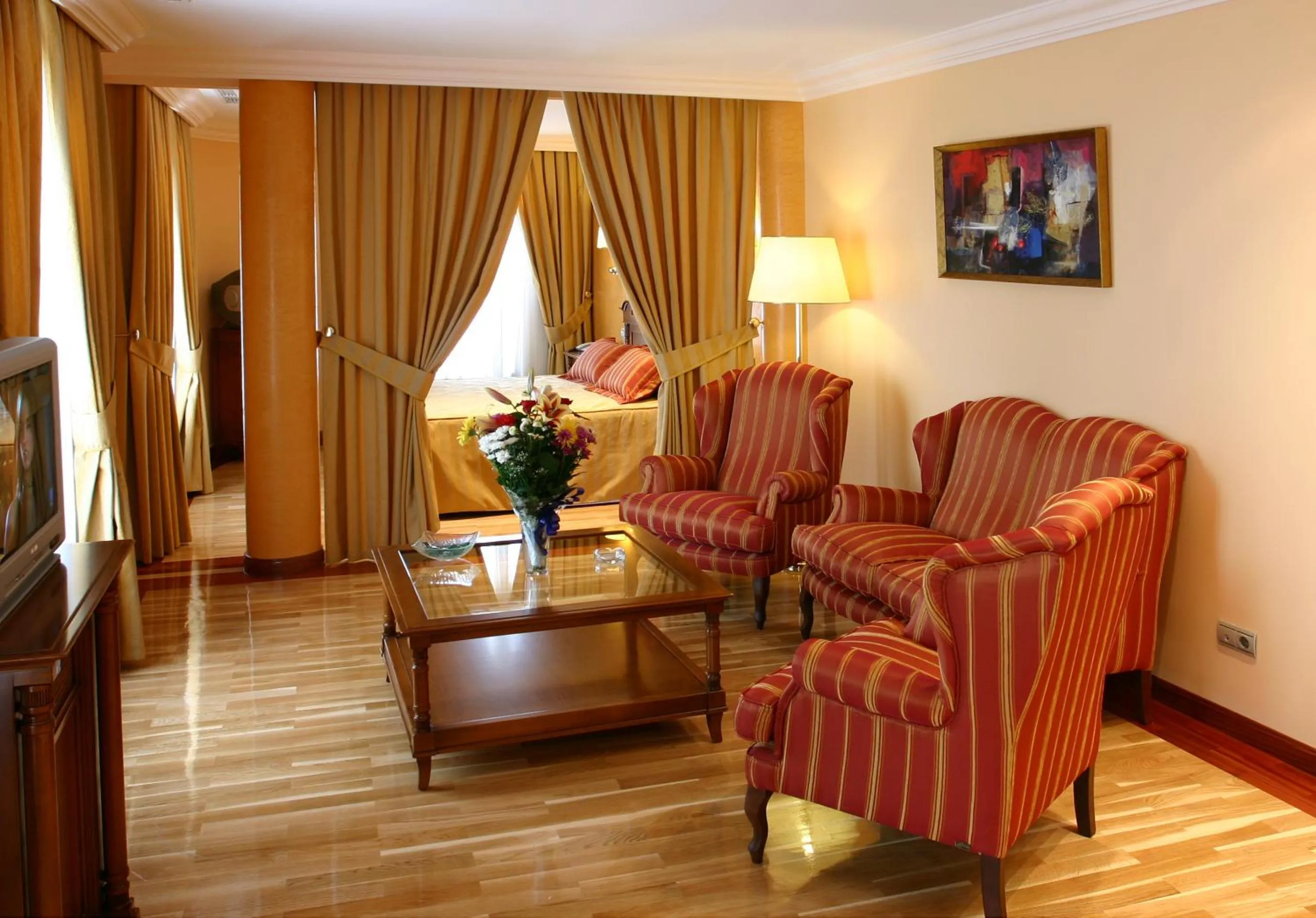 Seating area in Sercotel Guadiana