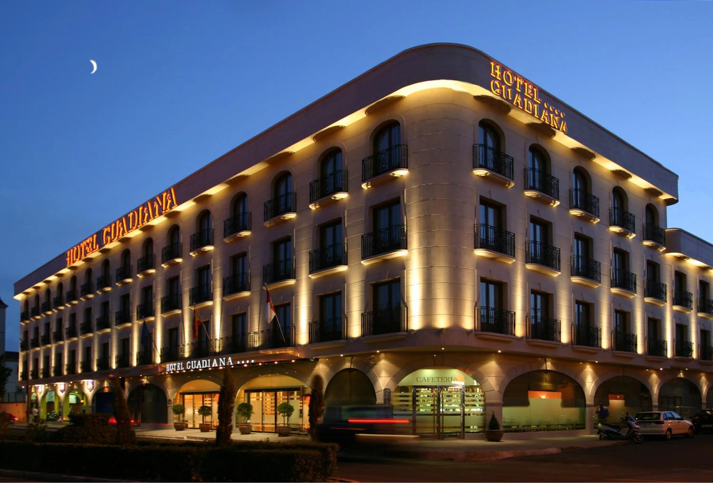 Facade/entrance in Sercotel Guadiana
