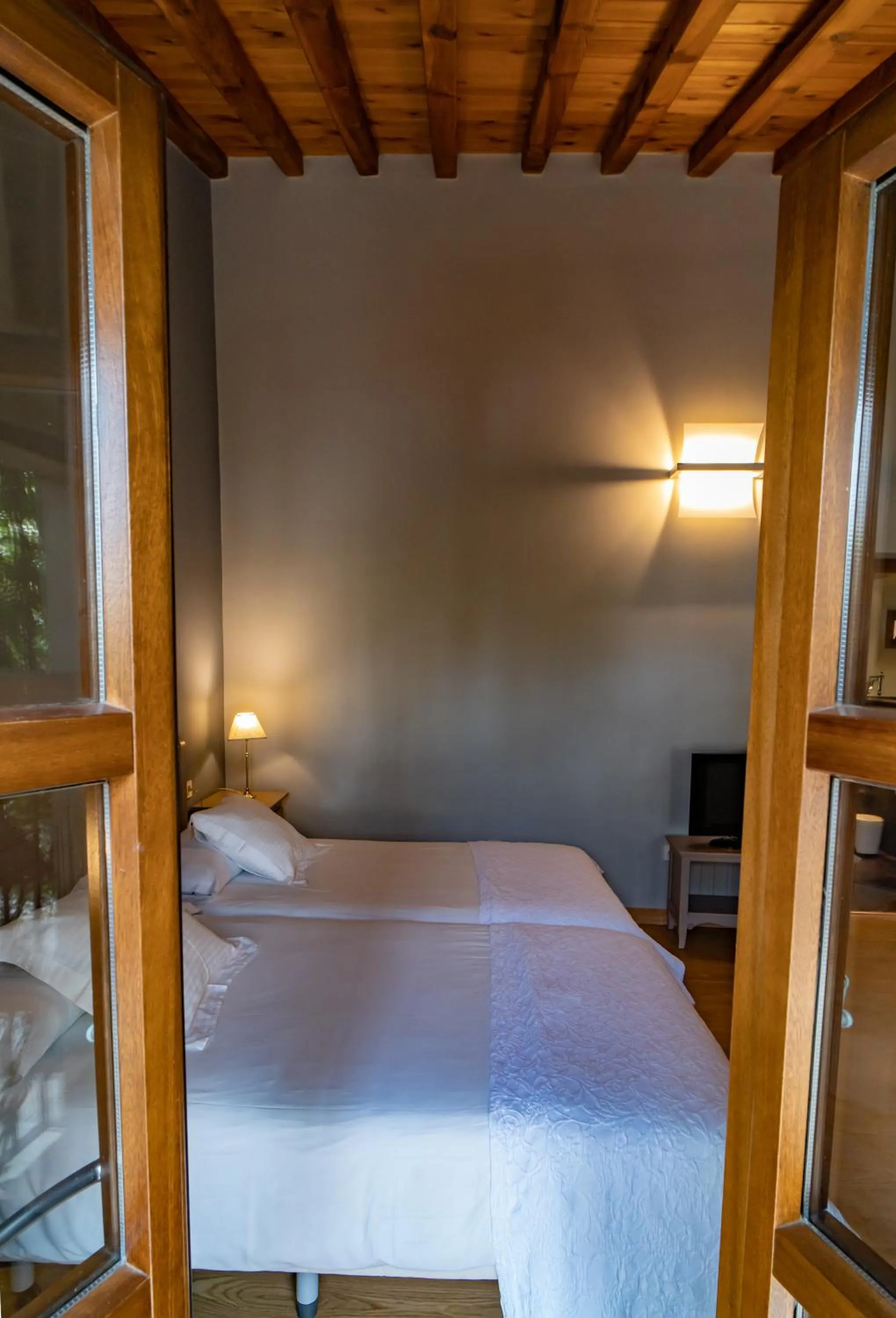 Bed in Hotel Alfonso IX