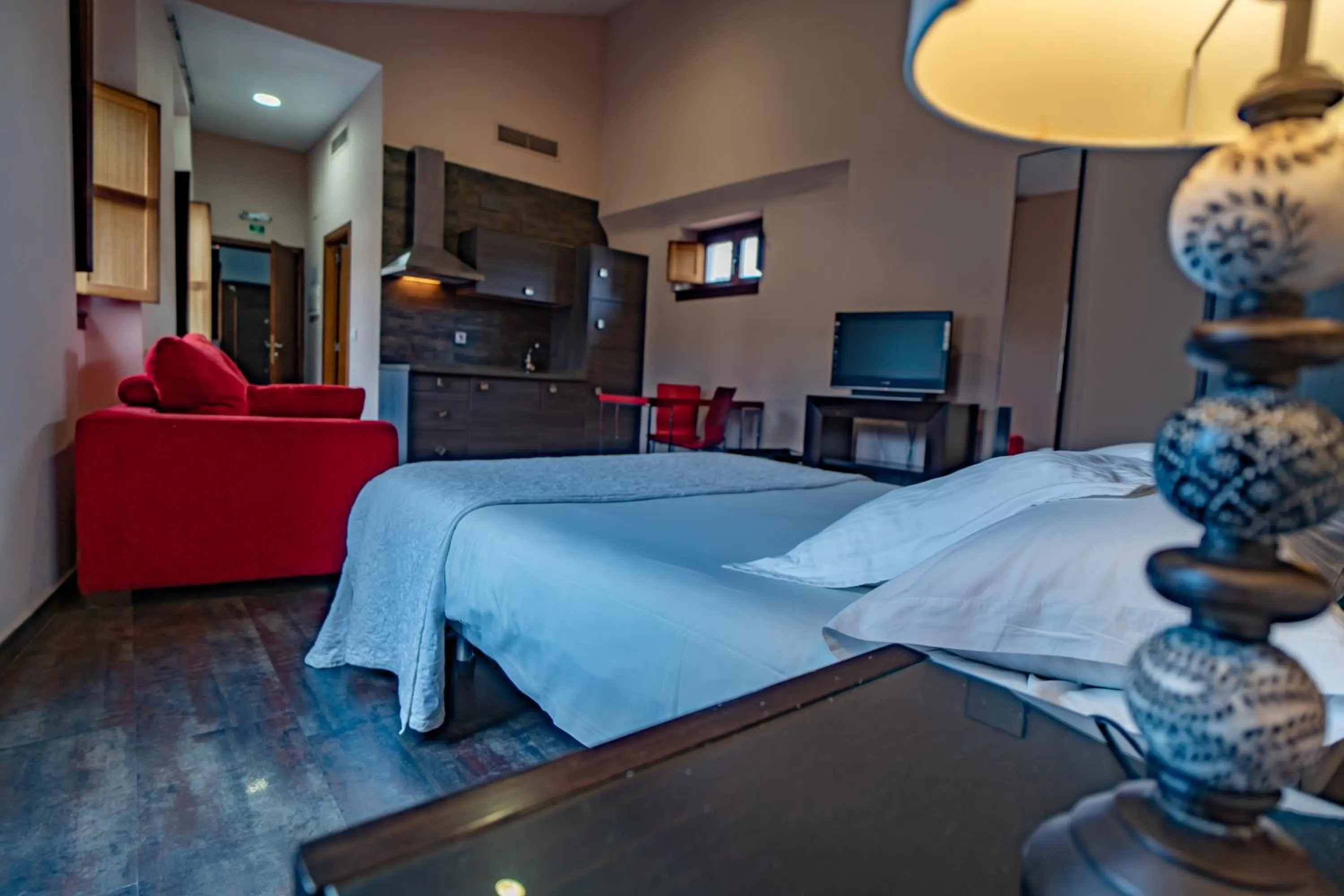 Bed in Hotel Alfonso IX