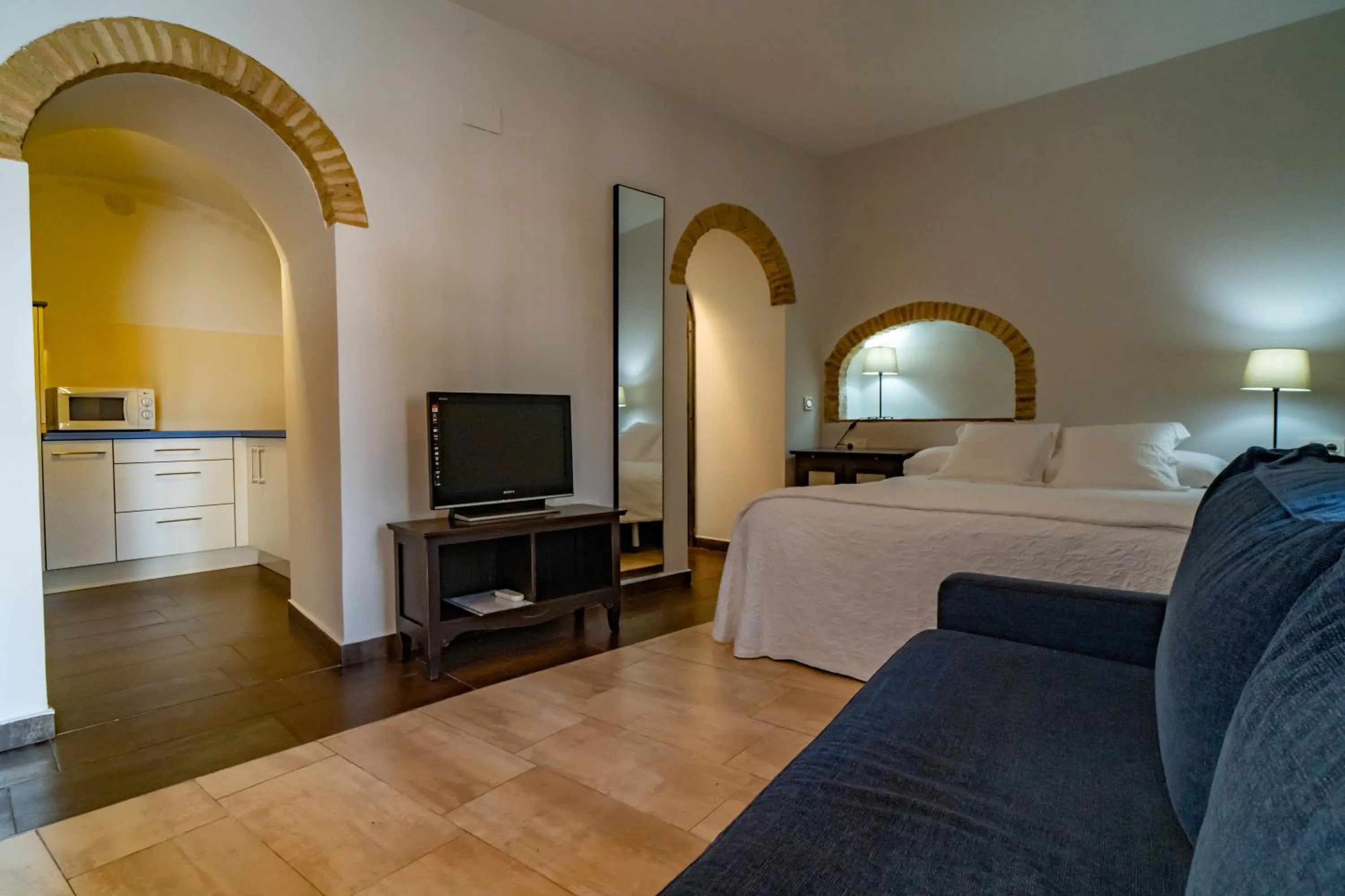 Bed in Hotel Alfonso IX