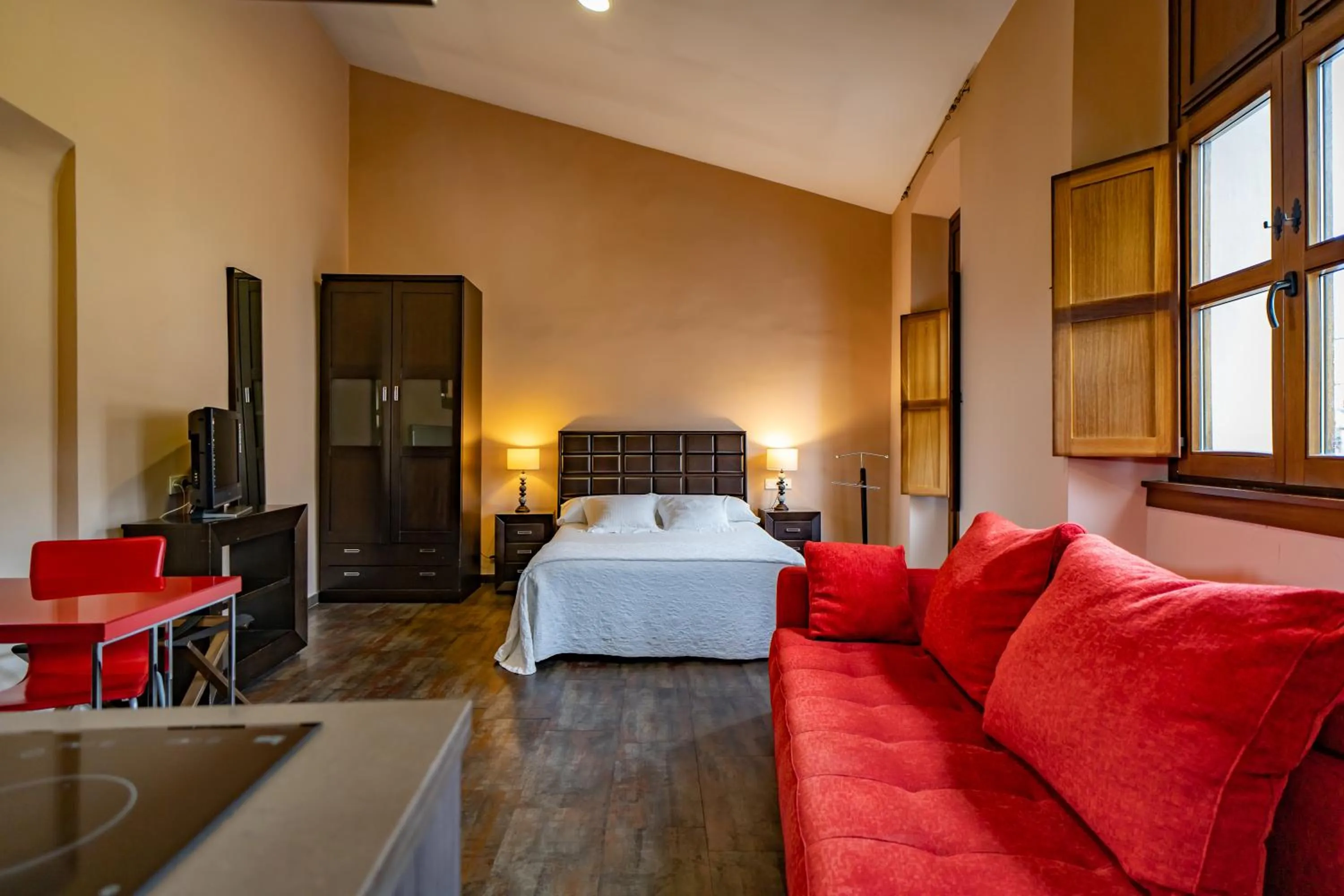 Bed in Hotel Alfonso IX