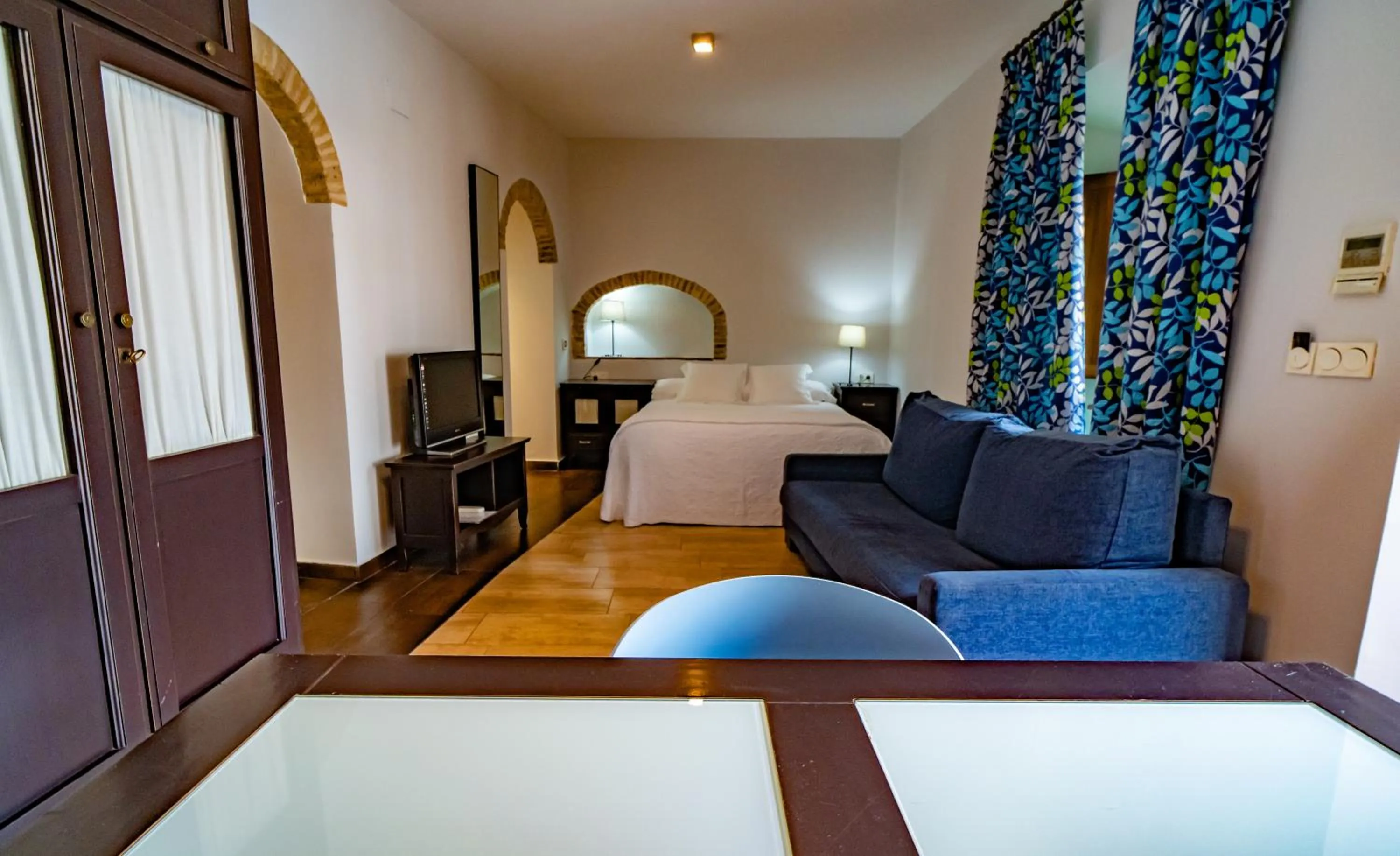 Bed in Hotel Alfonso IX