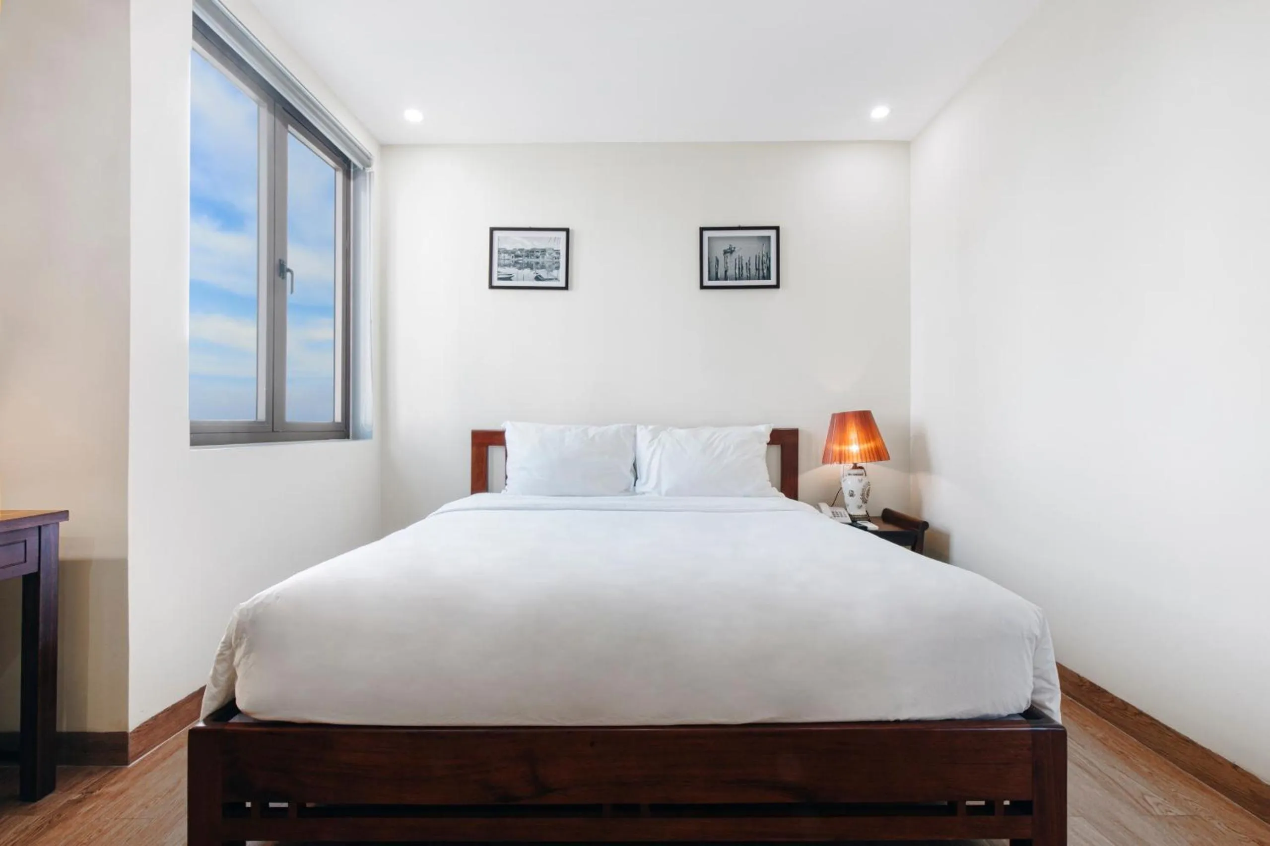 Bed in Martin Ho Danang hotel & apartment