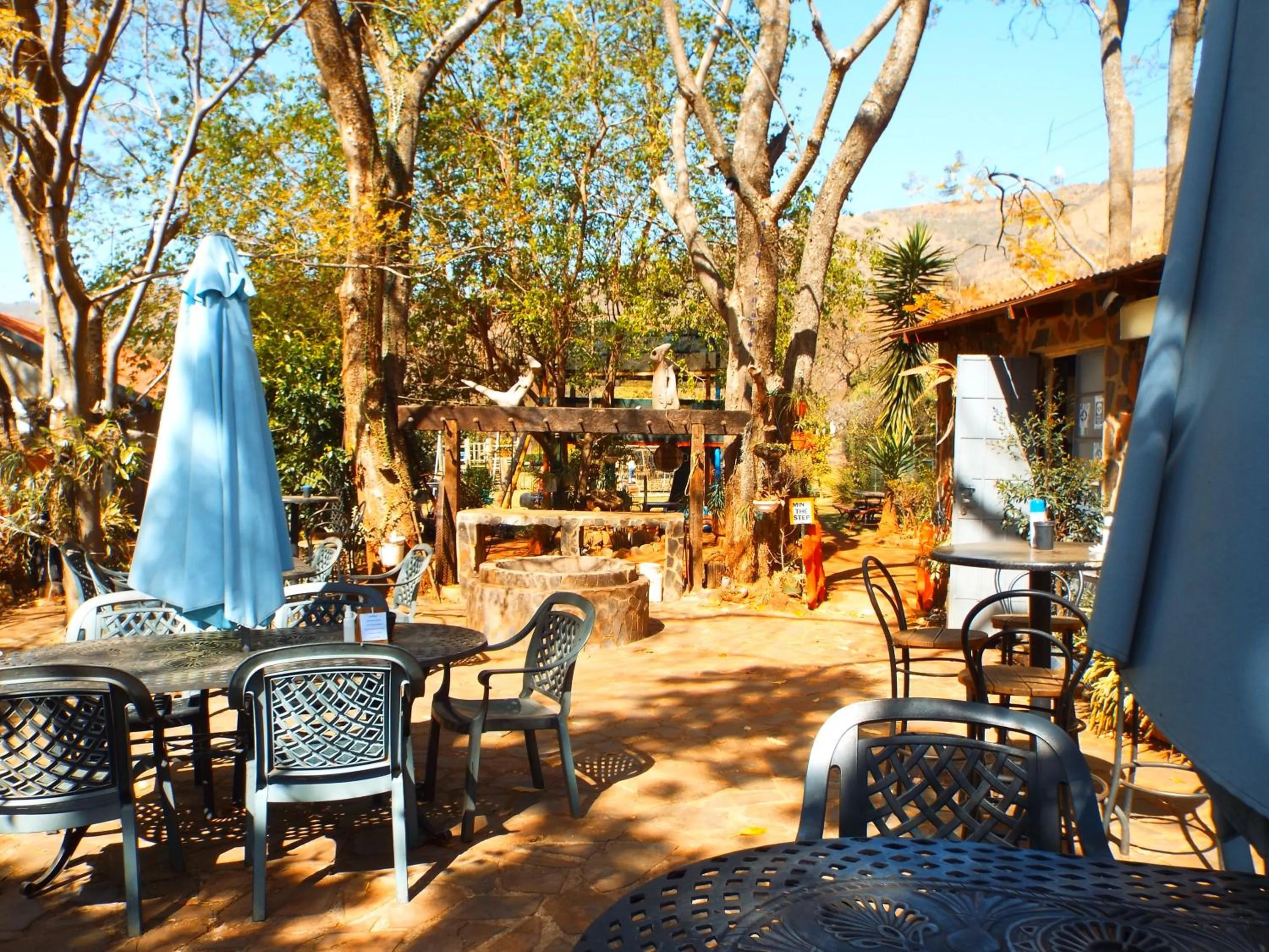 Patio in Aloes Country Inn