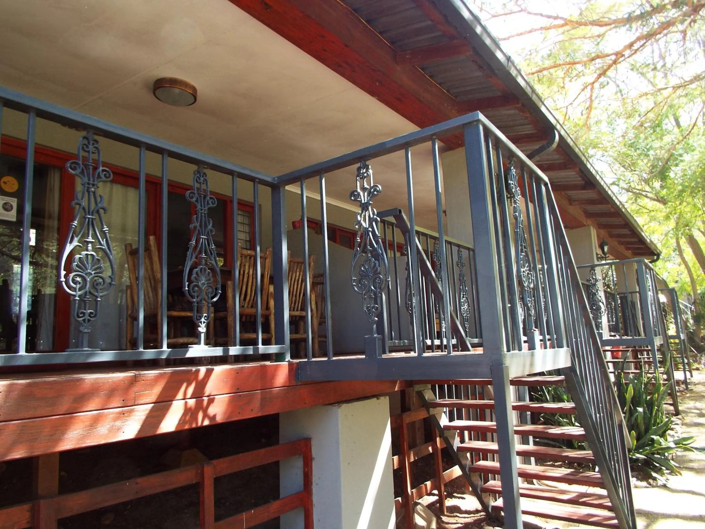 Balcony/Terrace in Aloes Country Inn