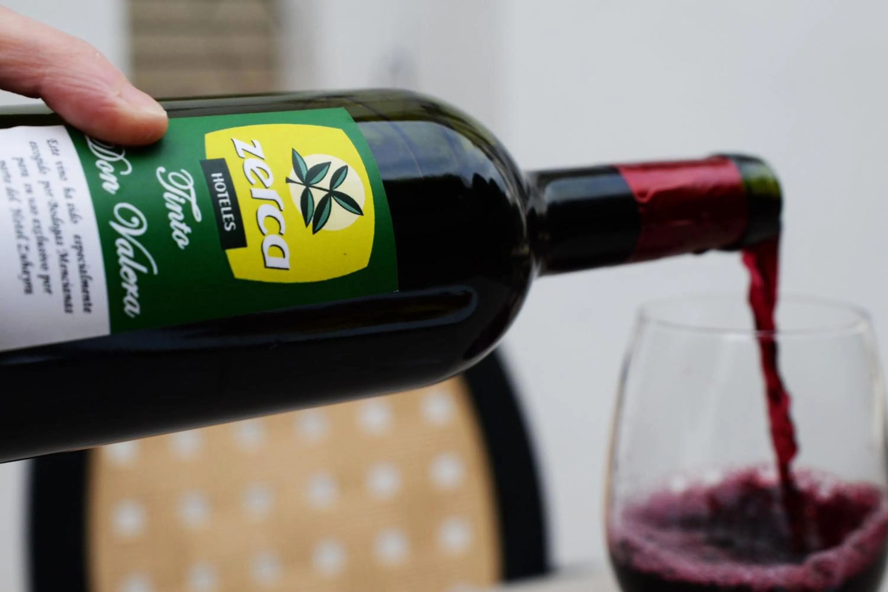 Alcoholic drinks in Hotel Zuhayra