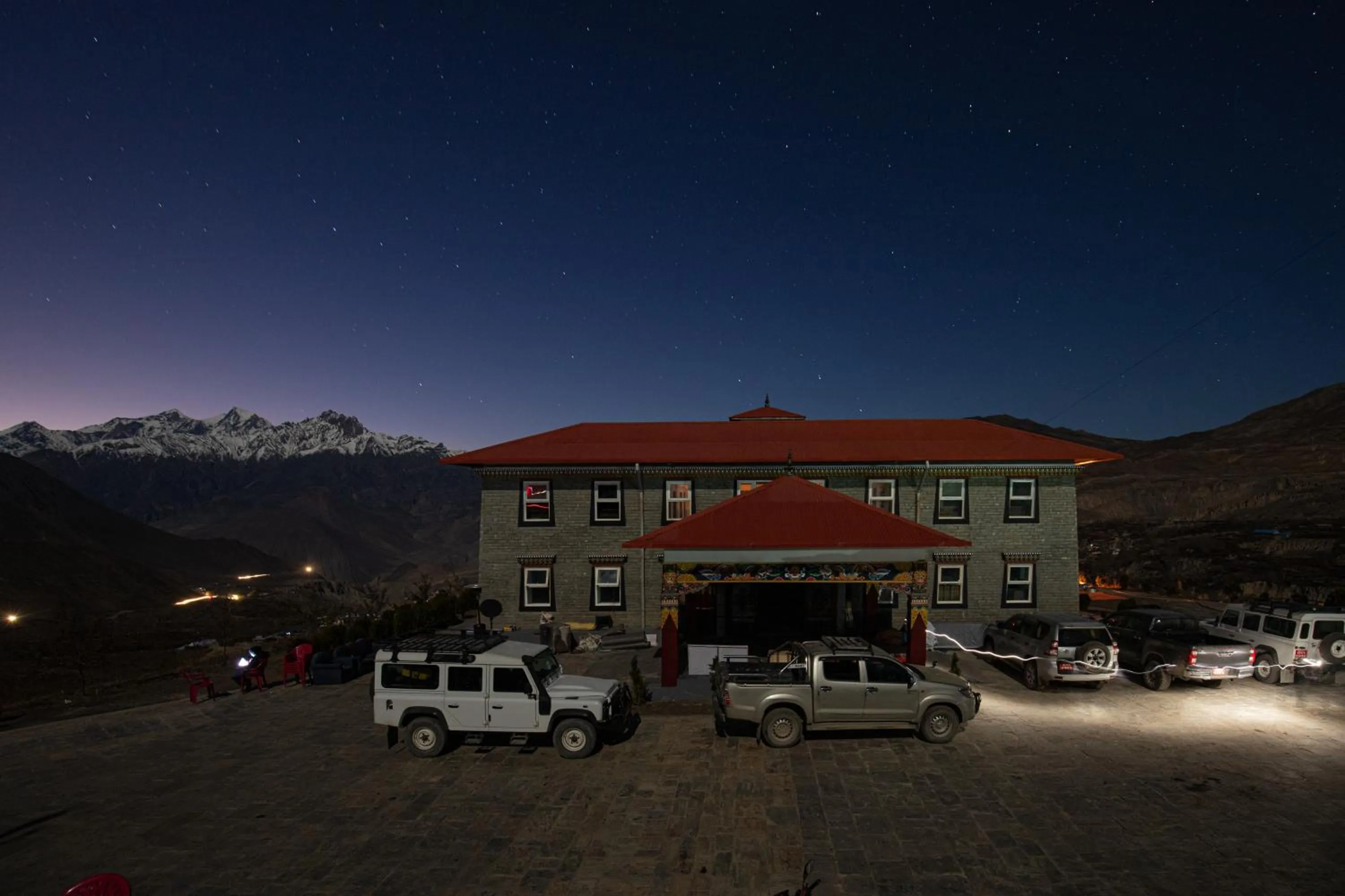 Property building in Lo Mustang Himalayan Resort