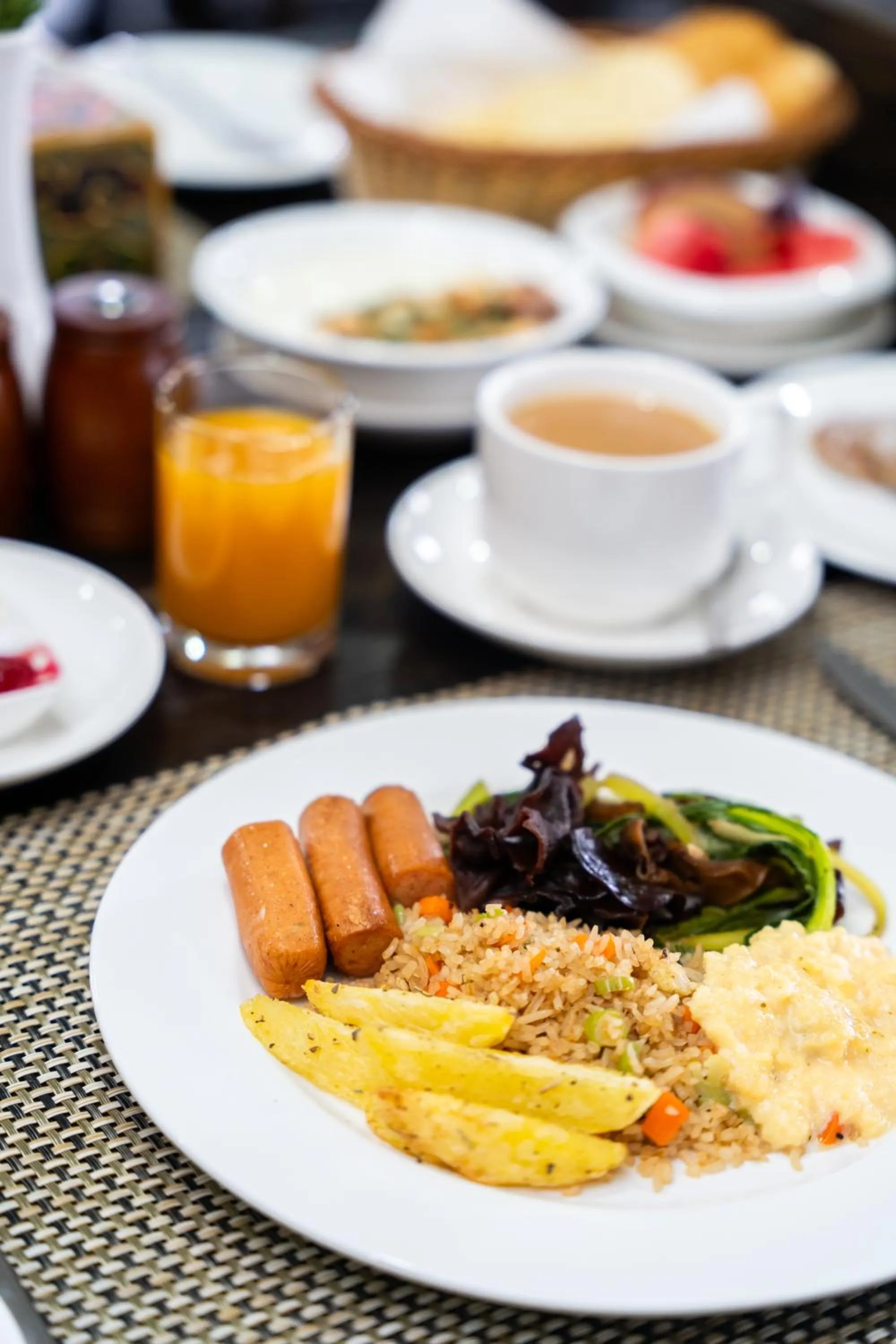 Breakfast in Lo Mustang Himalayan Resort