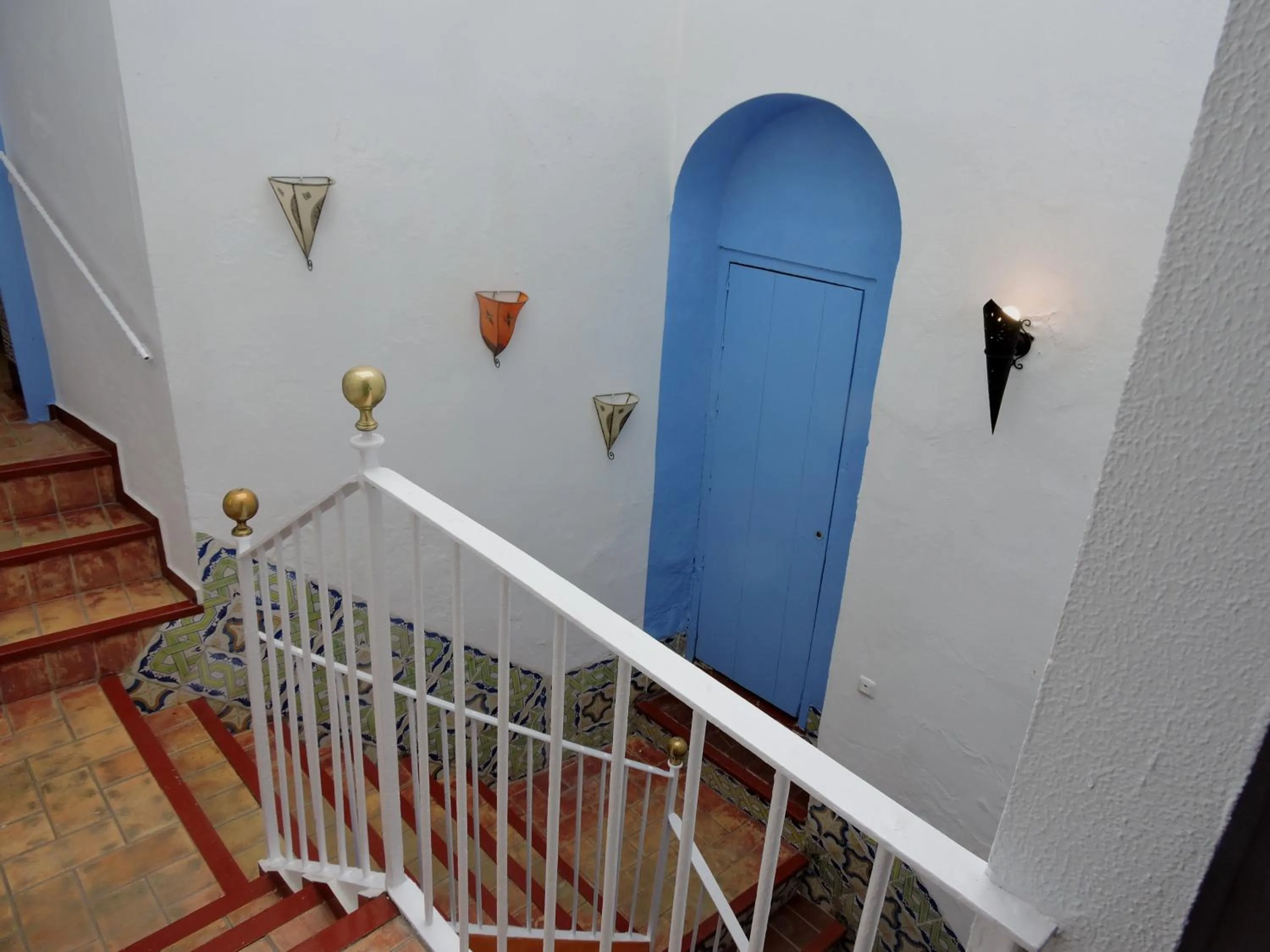 Patio in Hotel La Fonda del Califa