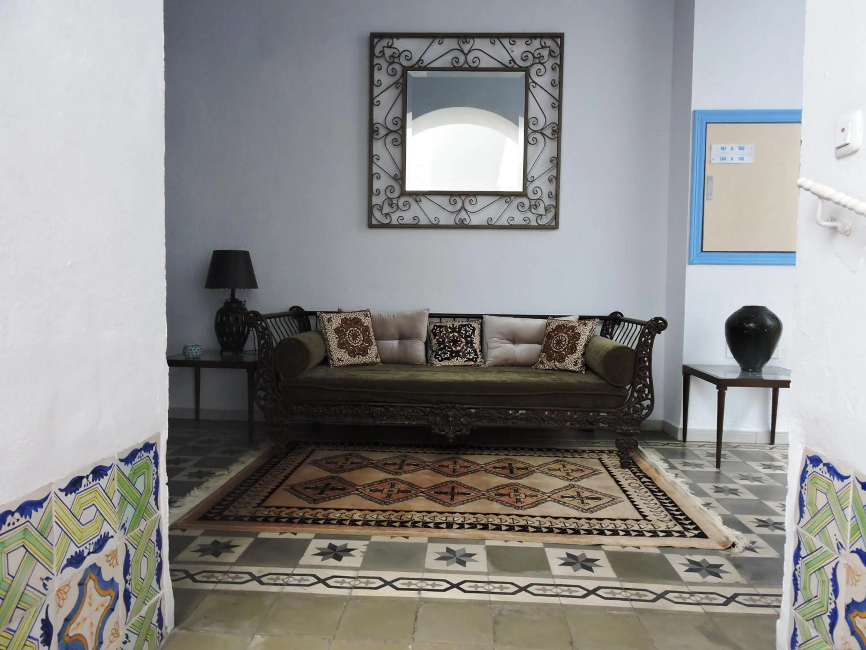 Lobby or reception in Hotel La Fonda del Califa