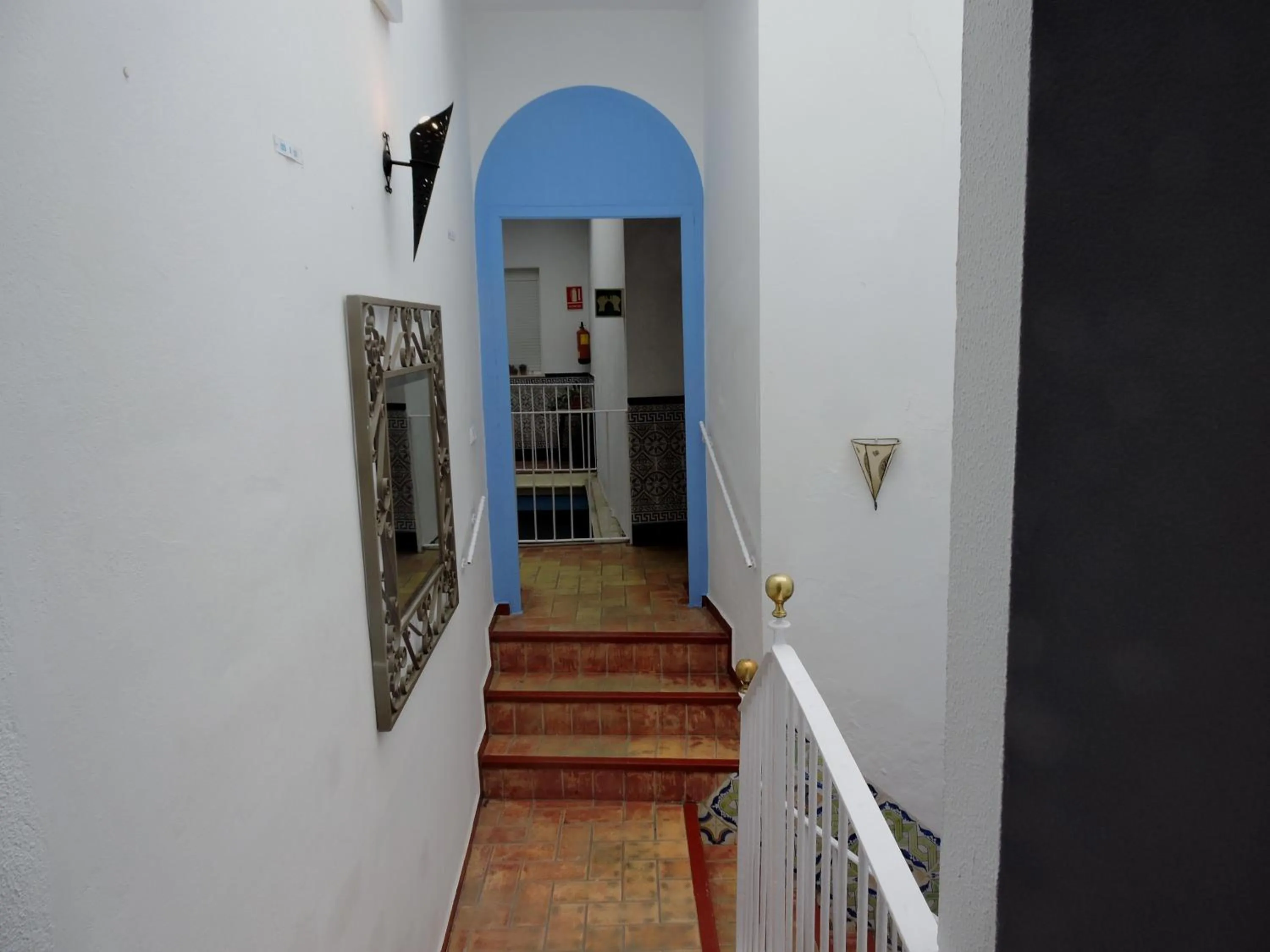 Patio in Hotel La Fonda del Califa