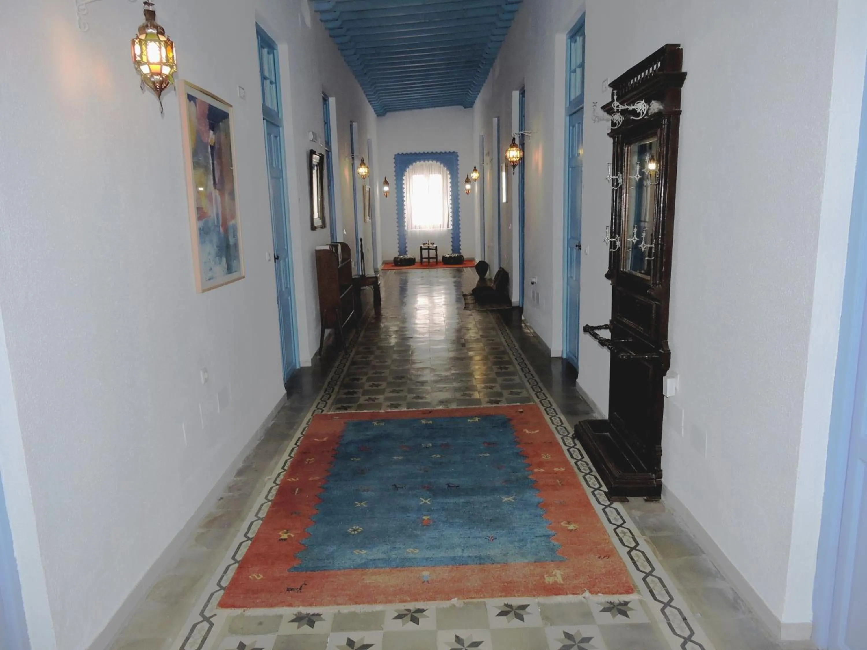 Decorative detail in Hotel La Fonda del Califa