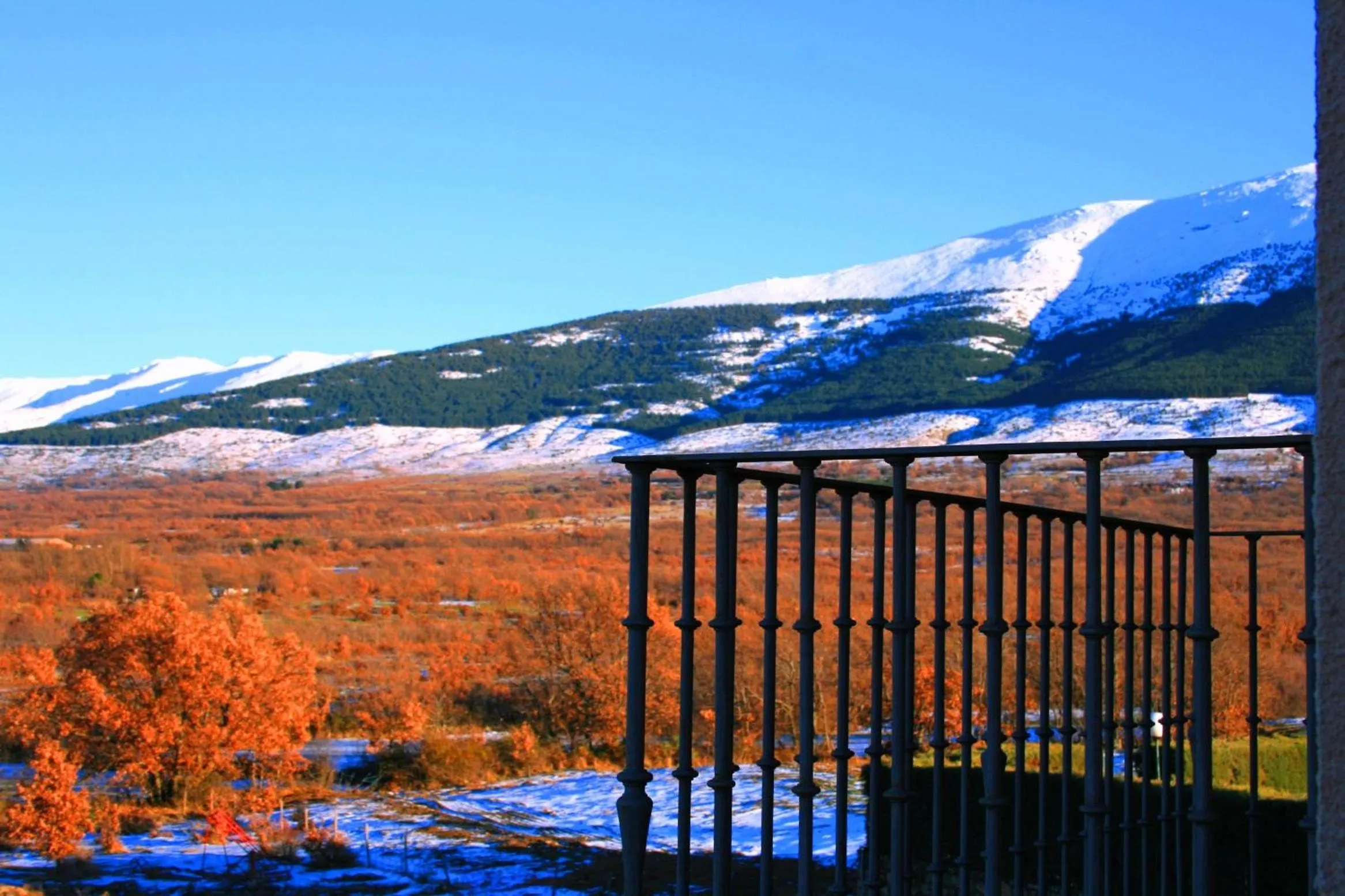 Natural landscape in Mirasierra