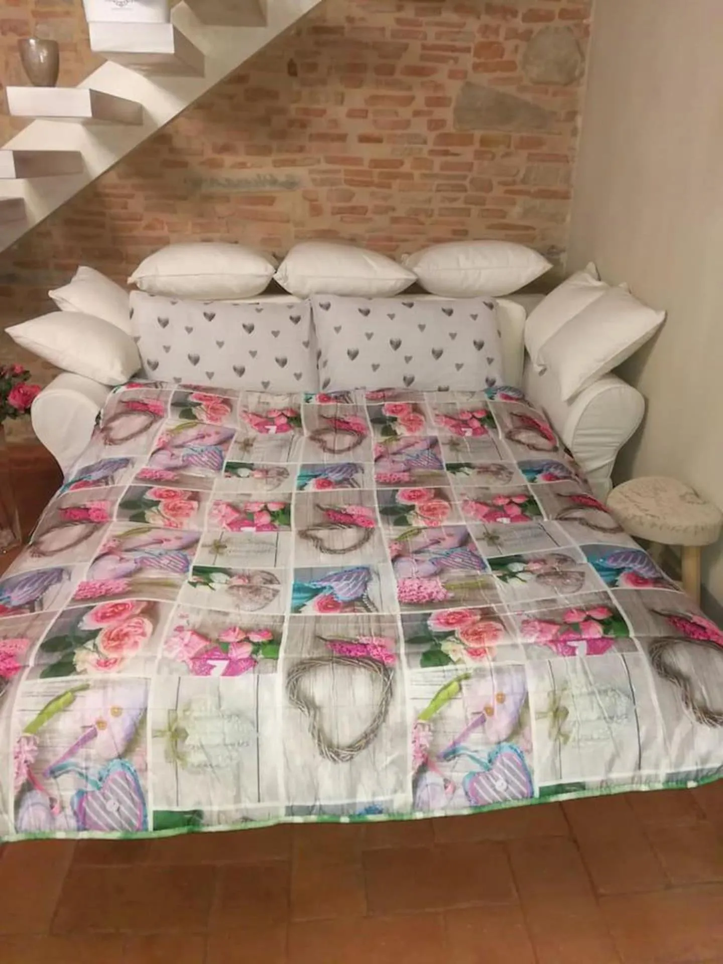 Bed in Beautiful Lux apartment chianti firenze area Italy