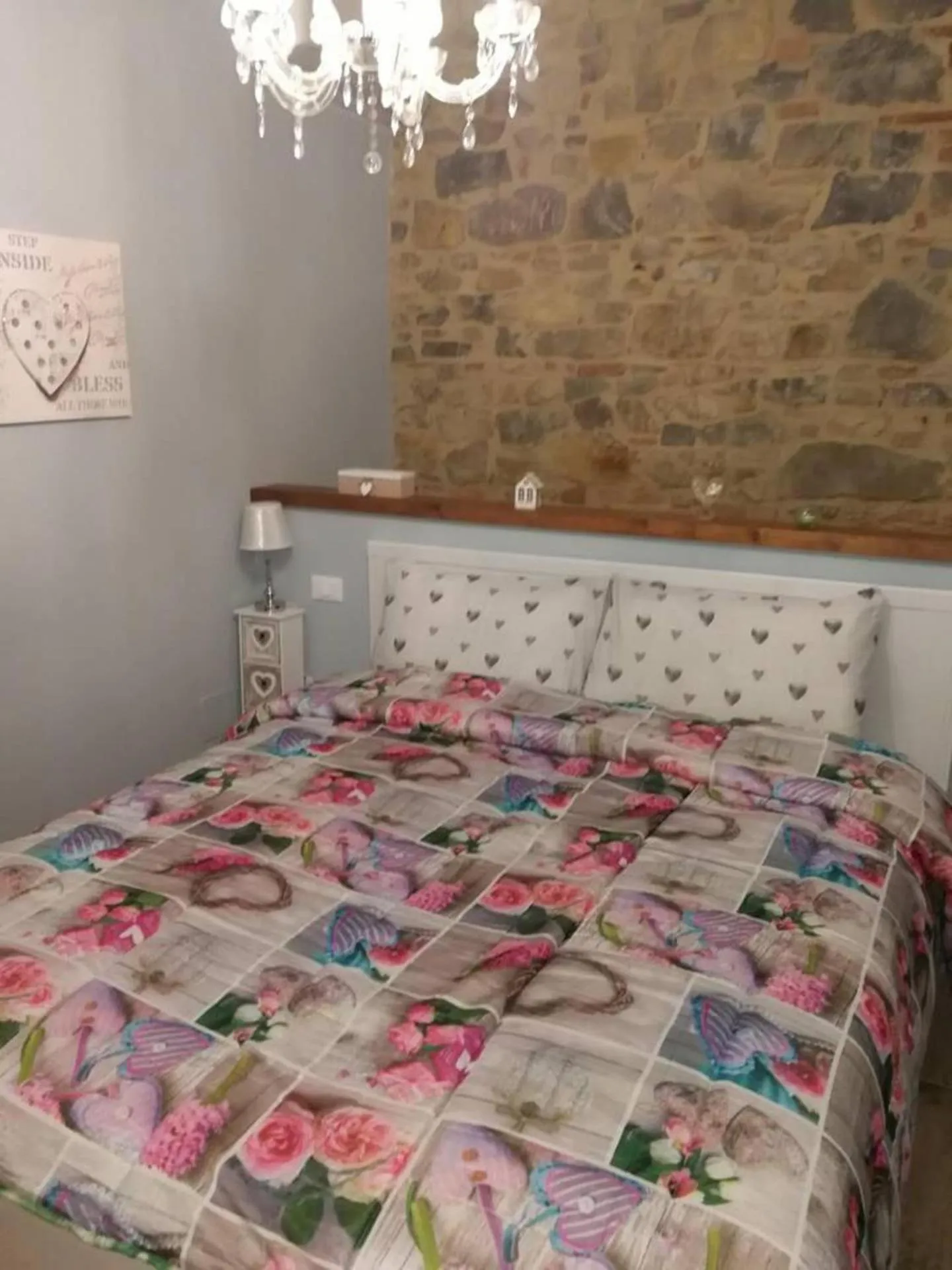 Bed in Beautiful Lux apartment chianti firenze area Italy