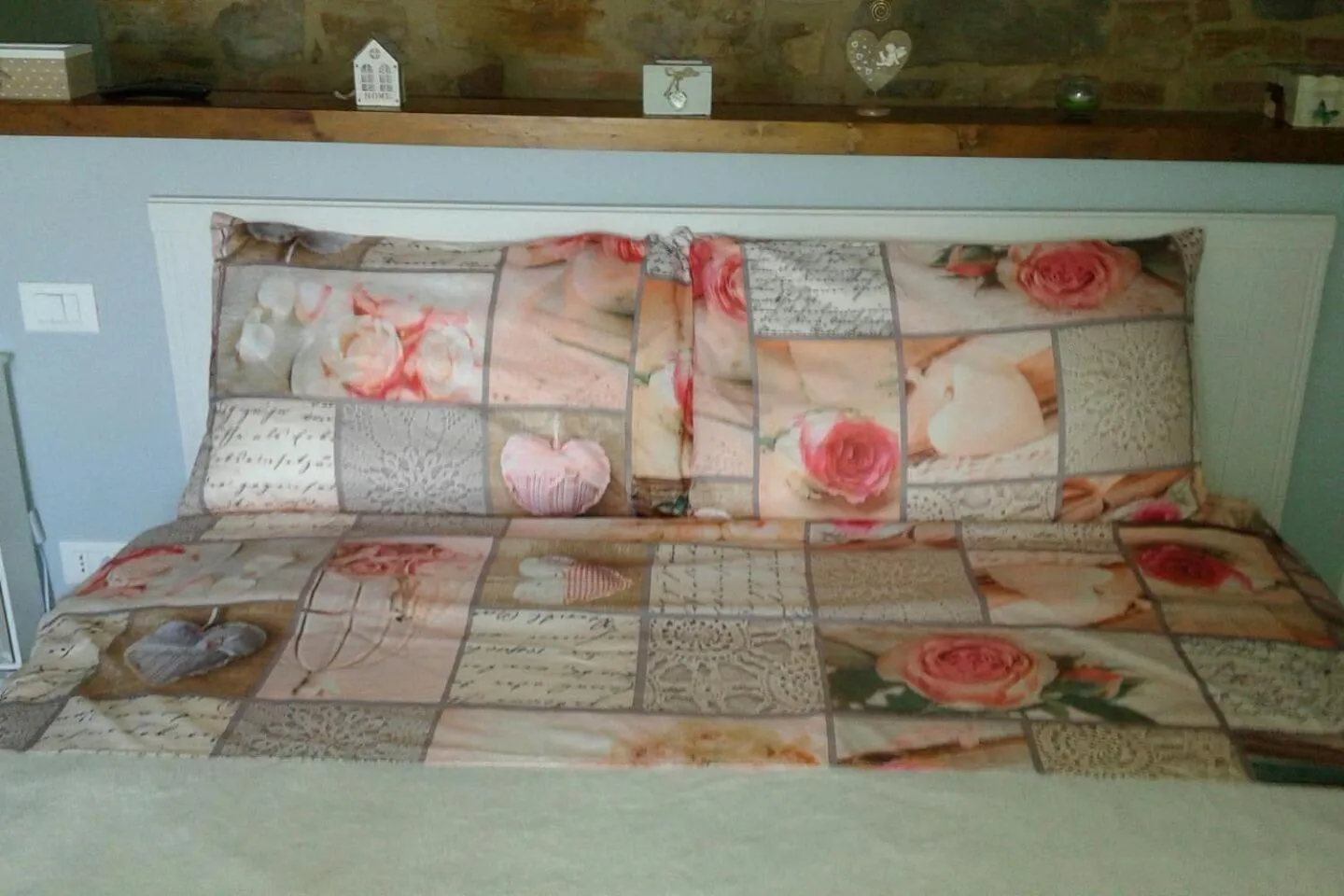 Bed in Beautiful Lux apartment chianti firenze area Italy