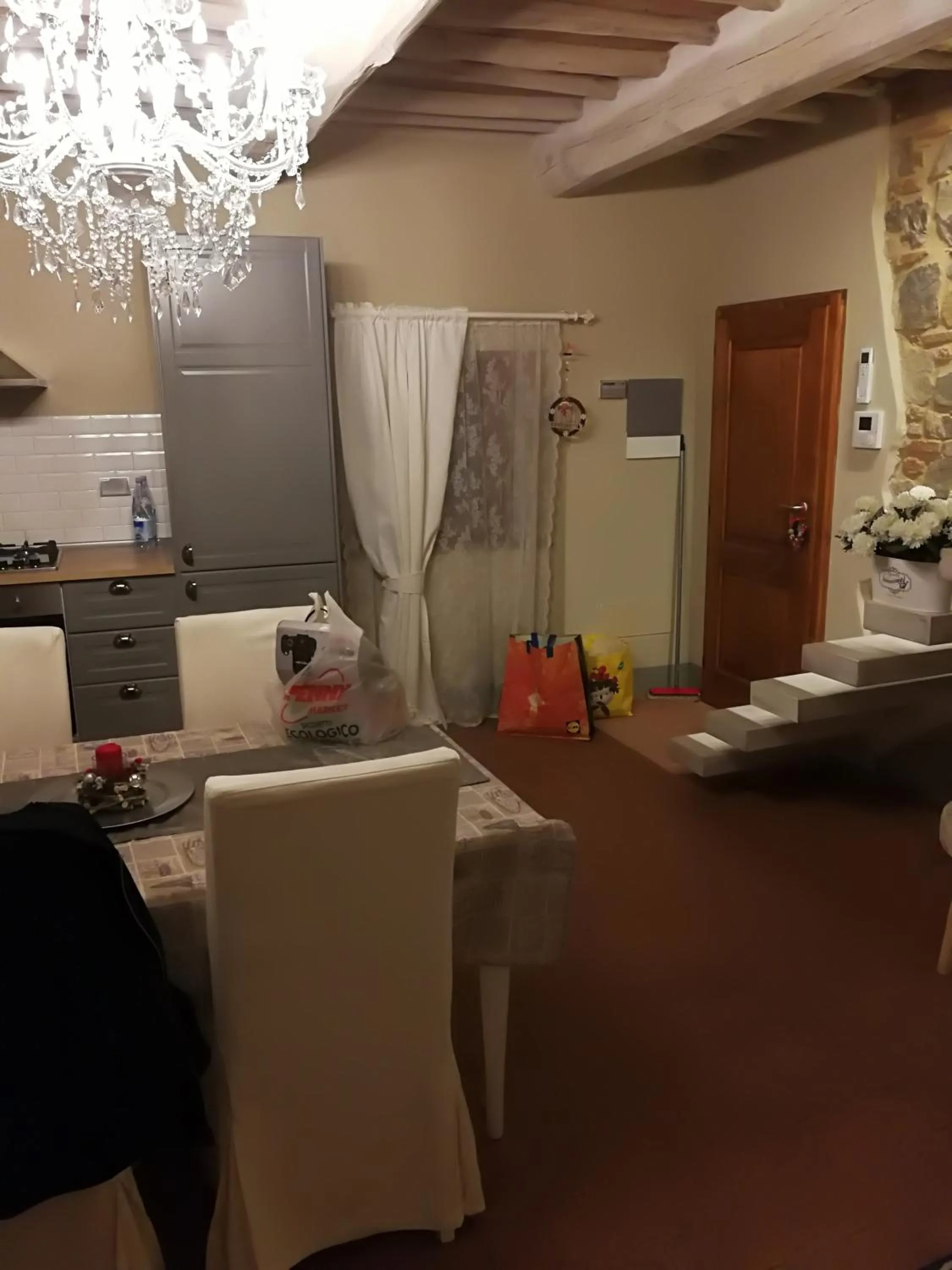 Living room in Beautiful Lux apartment chianti firenze area Italy
