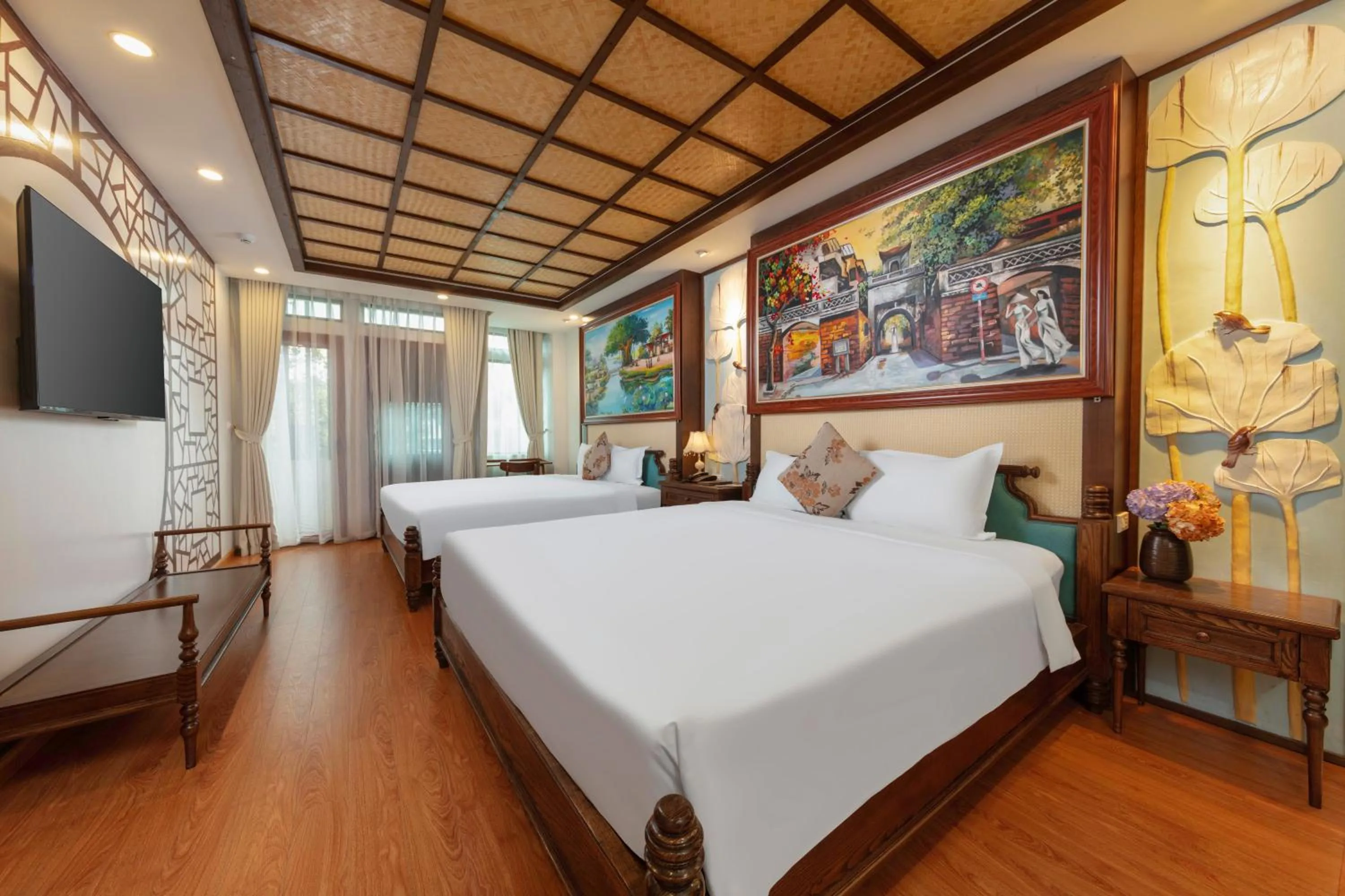 Bedroom, Bed in Veshia Hotel & Spa