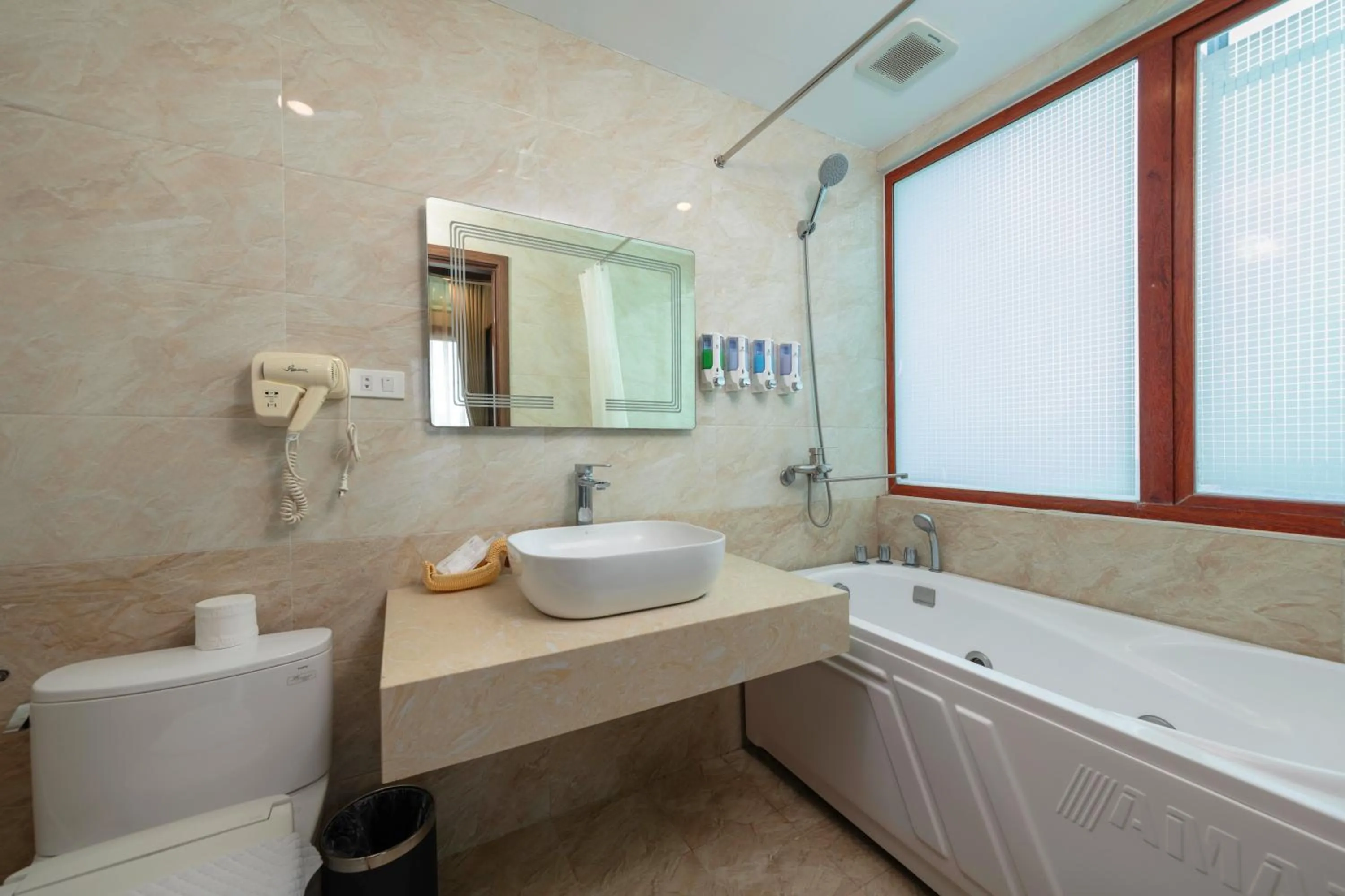 Bathroom in Veshia Hotel & Spa