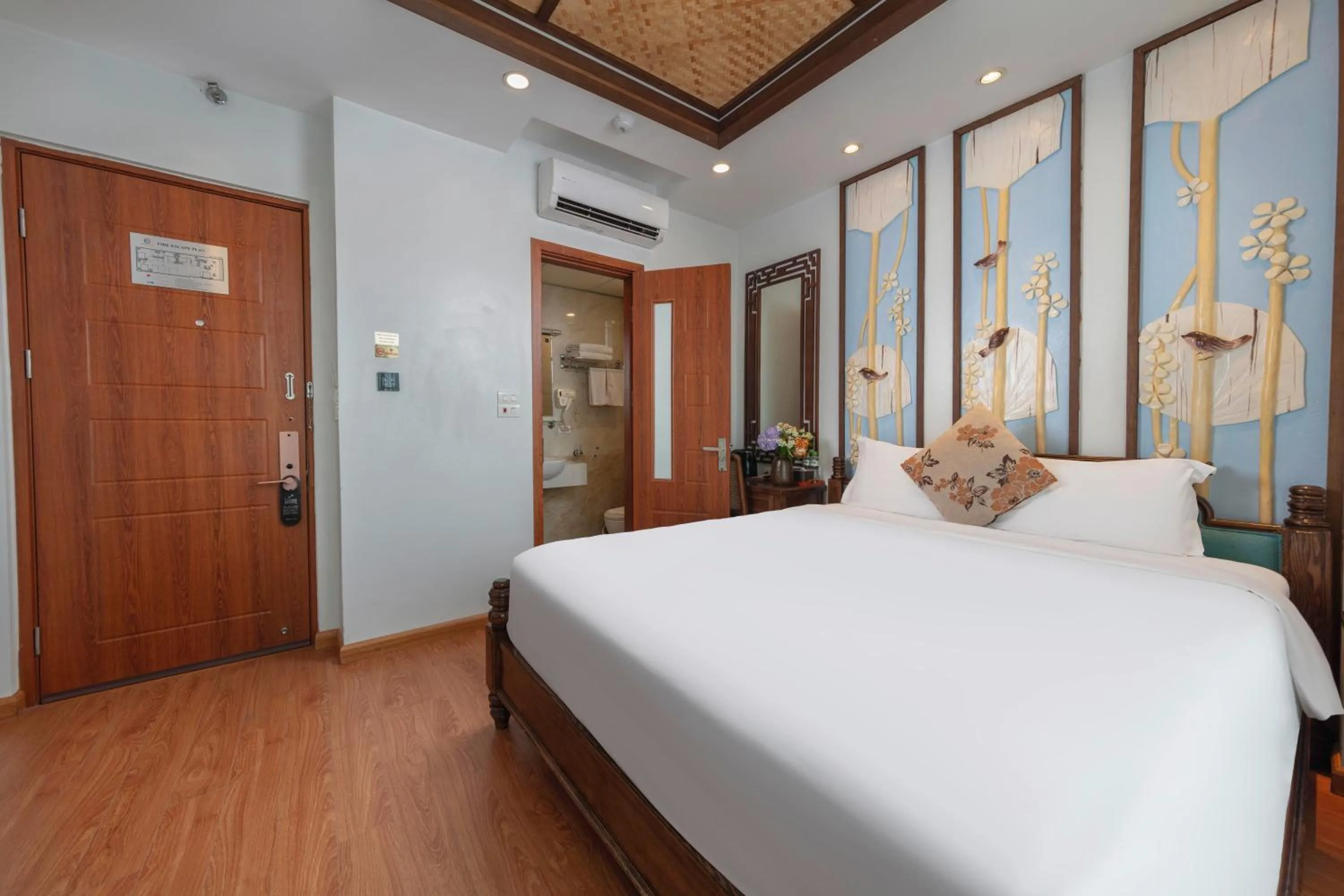 Bed in Veshia Hotel & Spa