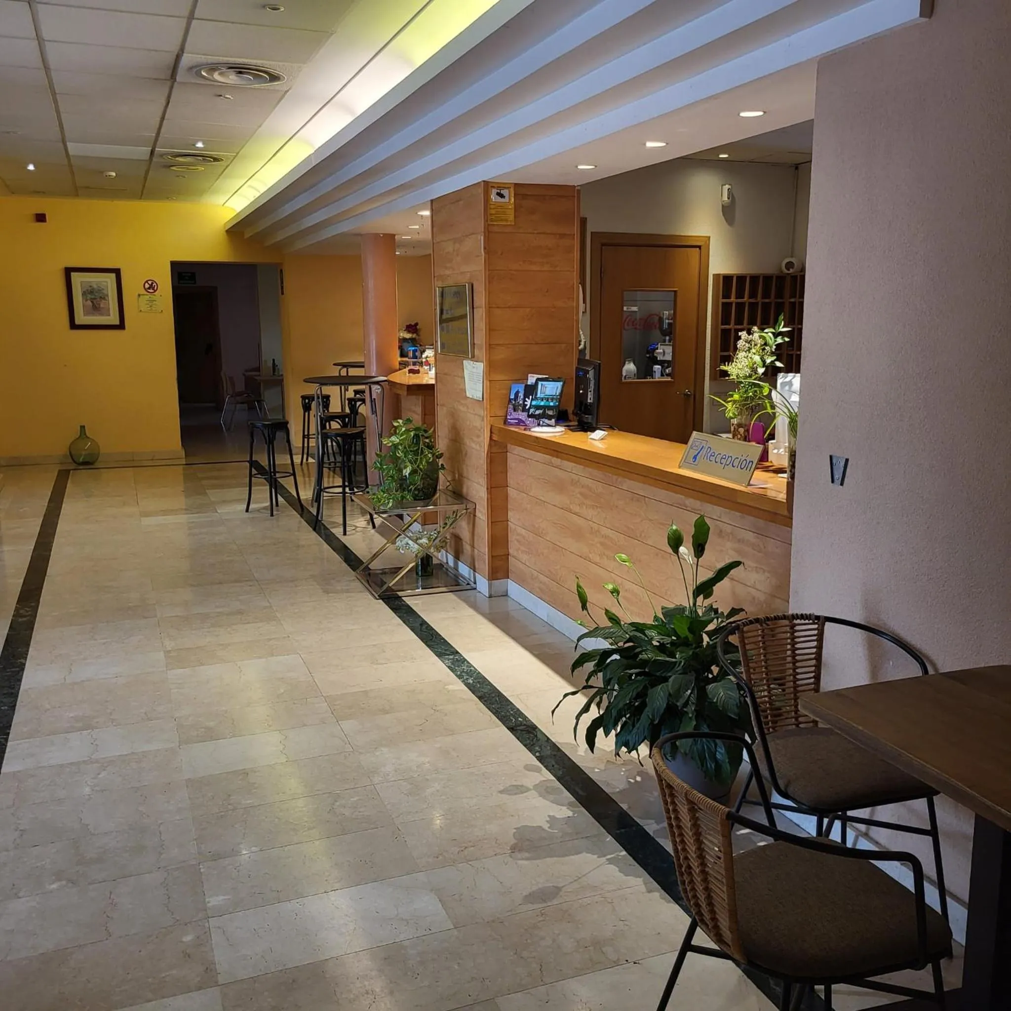Lobby or reception in Hotel Torcal