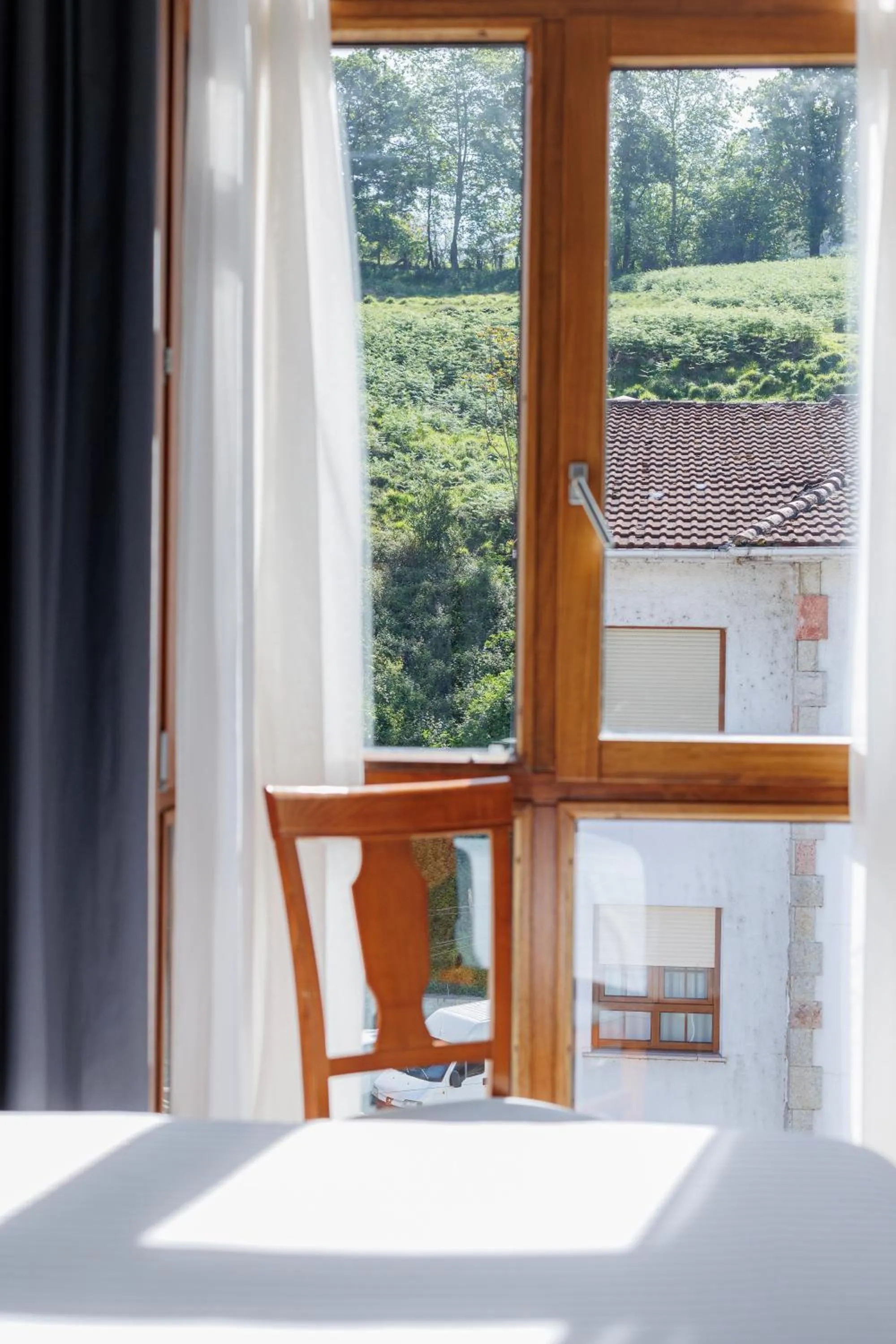 Bed in Hotel Ciudad Cangas de Onis