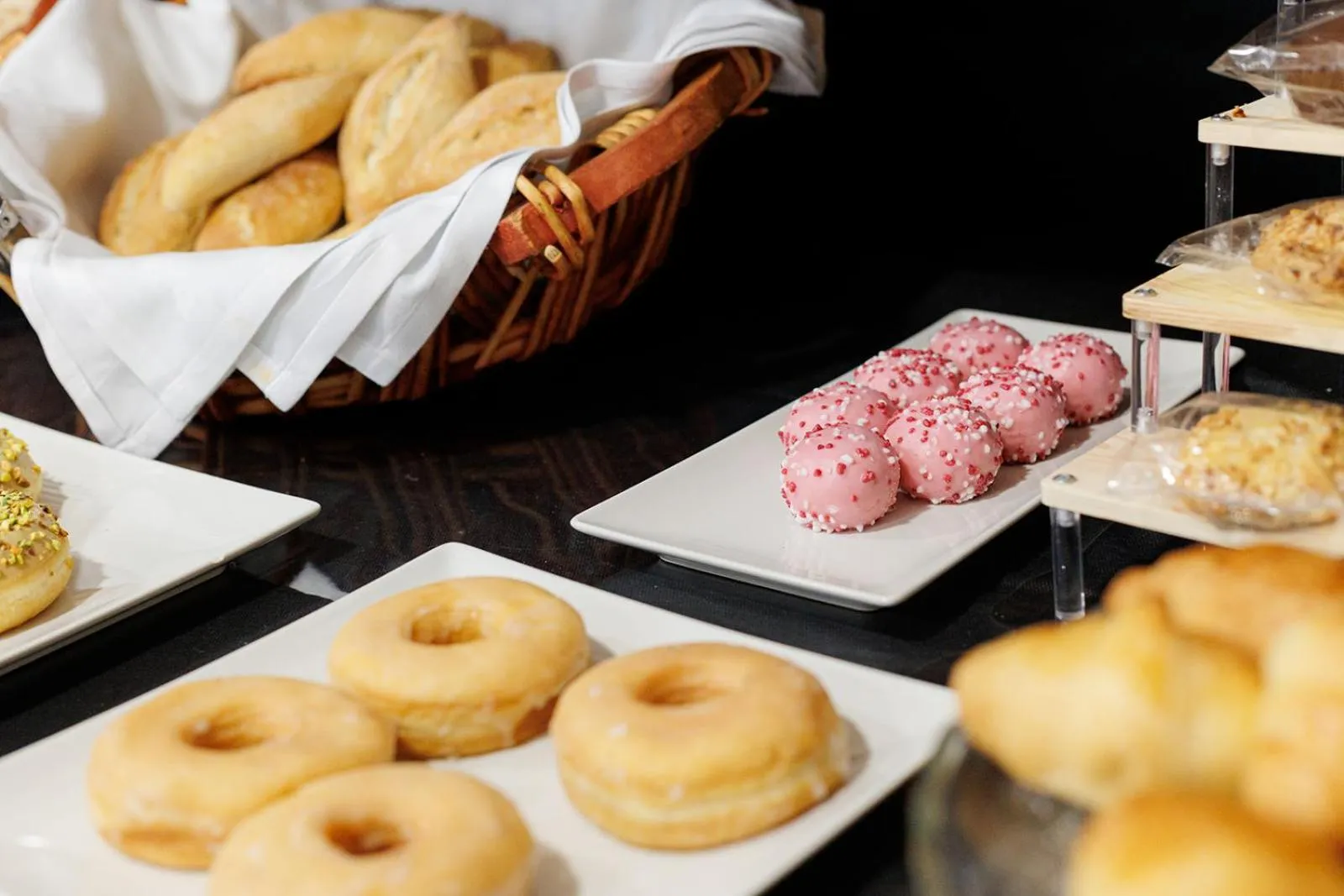 Buffet breakfast in Hotel Ciudad Cangas de Onis