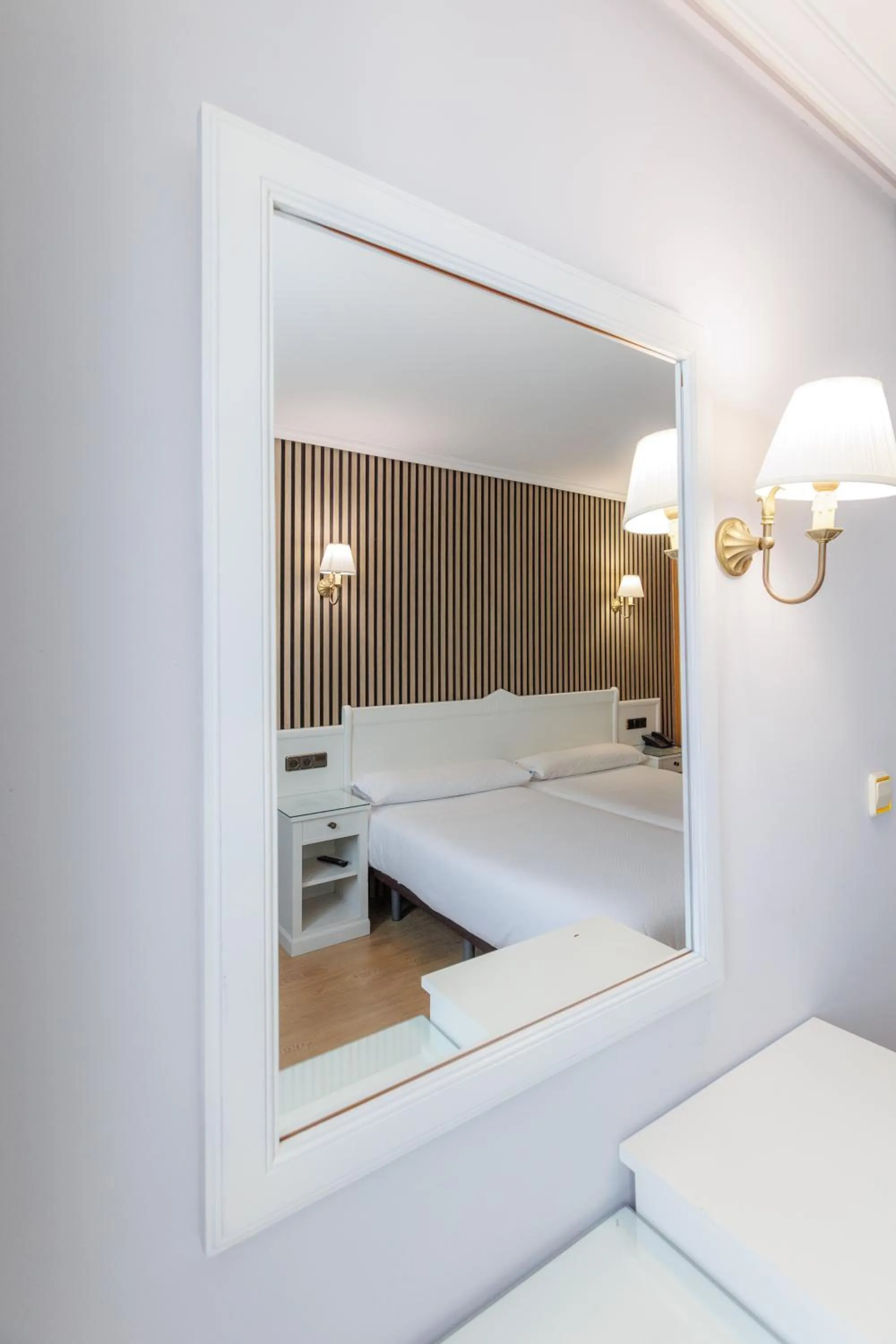 Bed in Hotel Ciudad Cangas de Onis