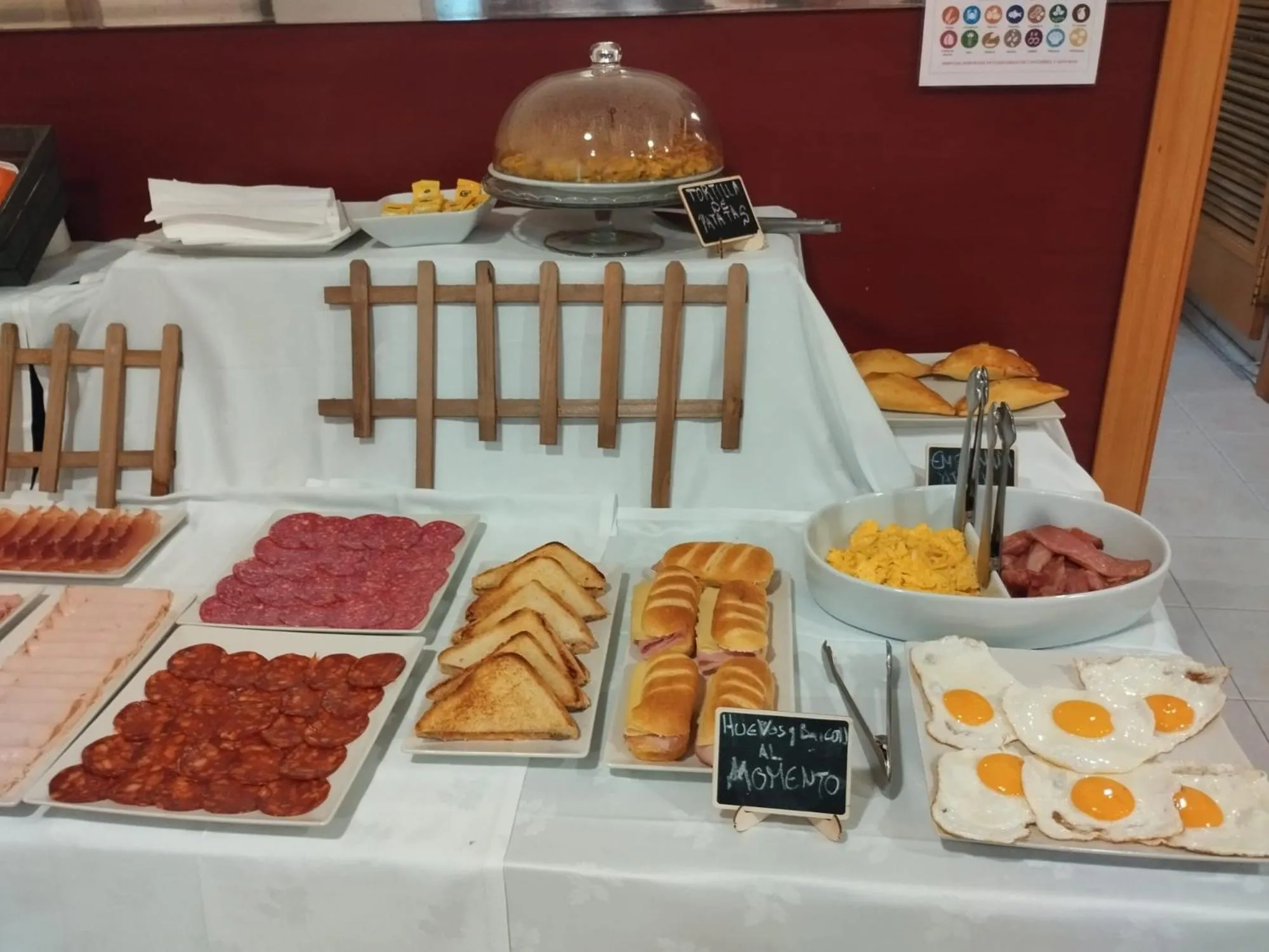 Breakfast in Hotel Ciudad Cangas de Onis