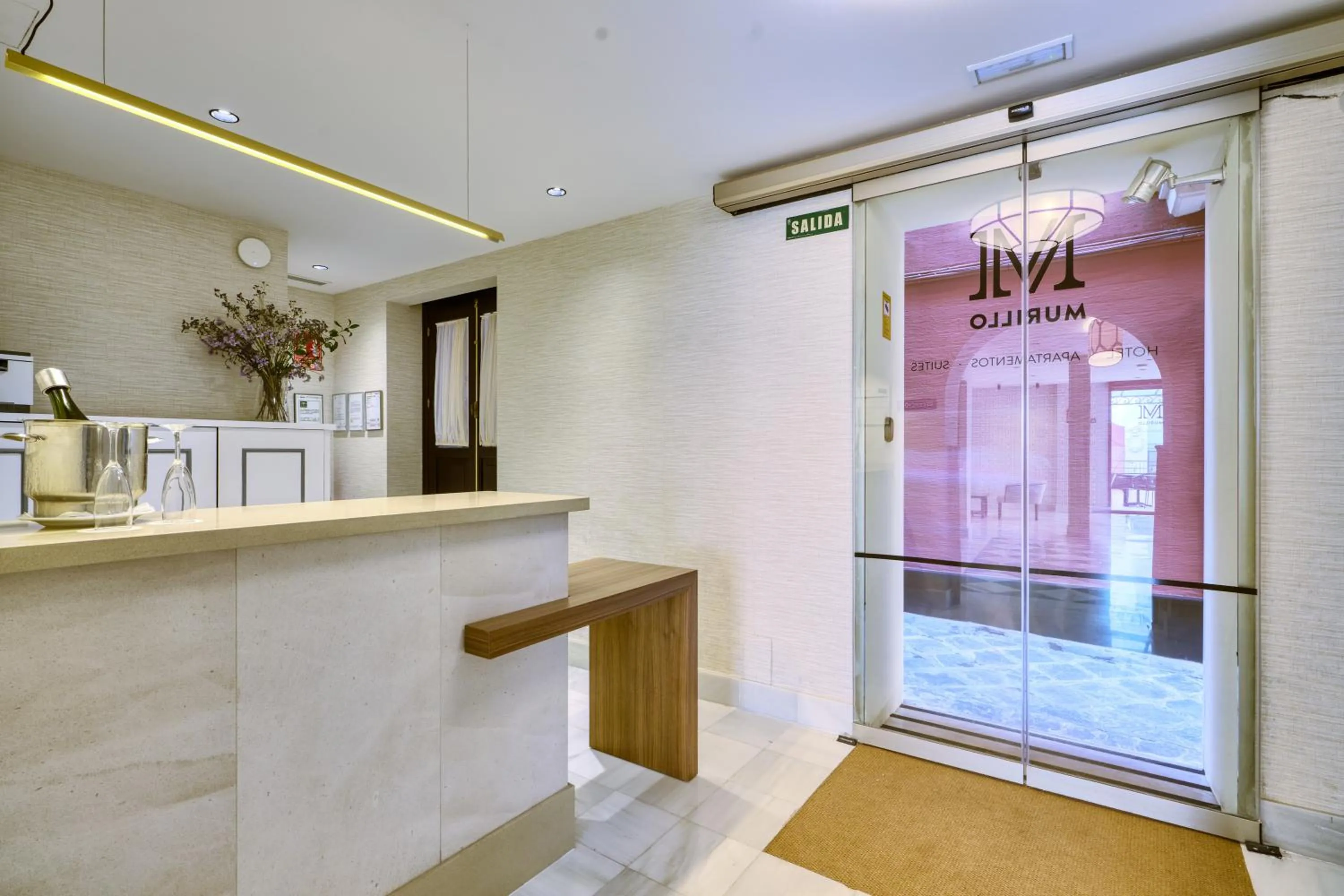 Lobby or reception in Hotel Murillo Reinoso