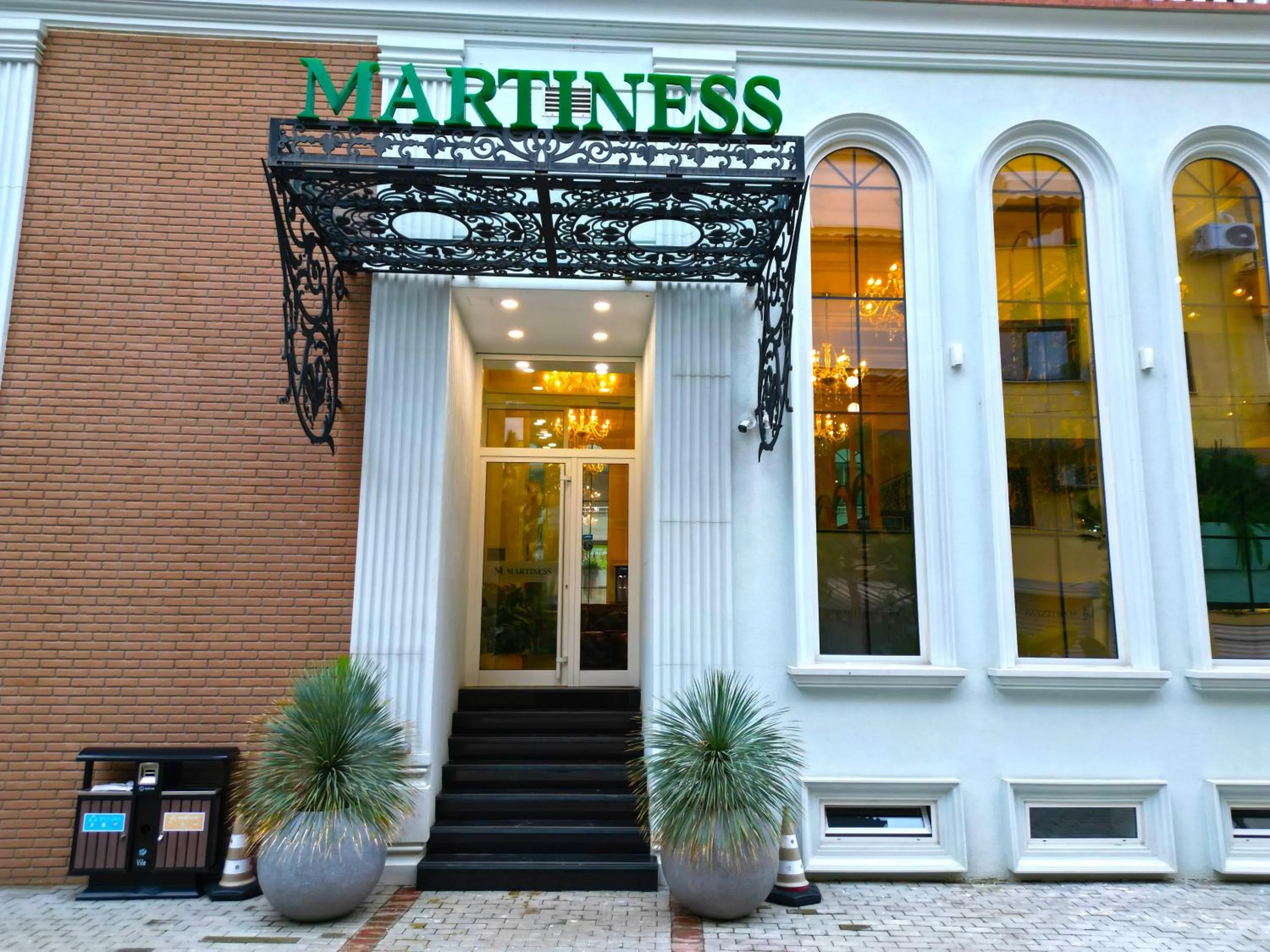 Logo/Certificate/Sign in Martiness Hotel Durres