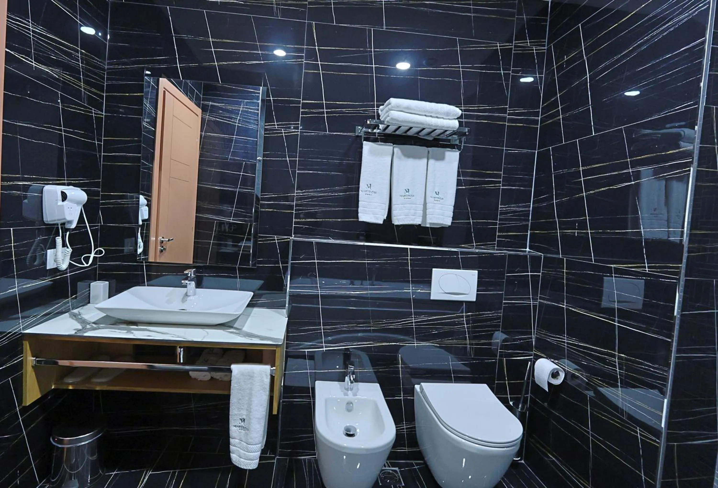Toilet in Martiness Hotel Durres