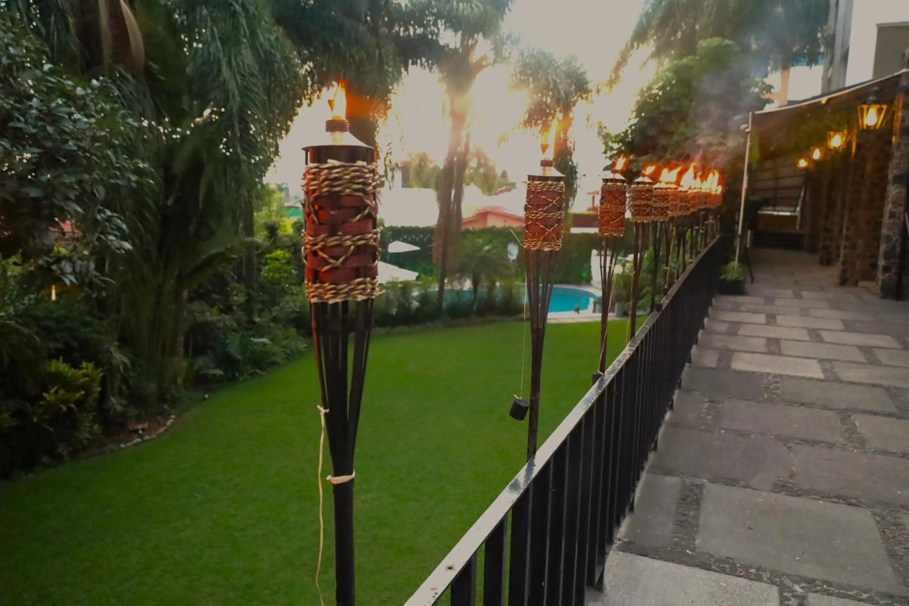 Garden in Hotel Grand Vista Cuernavaca