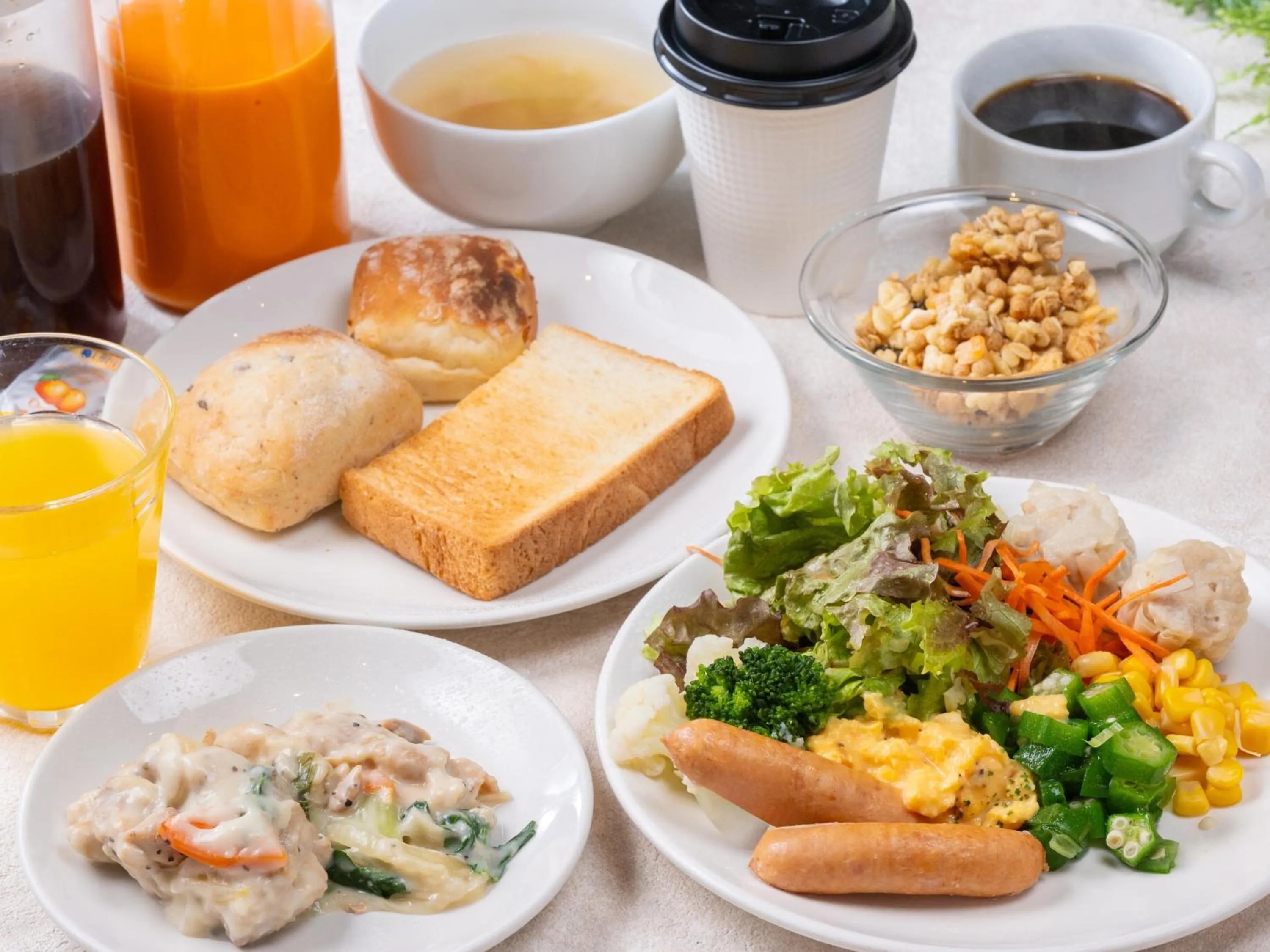 Breakfast in APA Hotel Asakusa Kuramae Kita