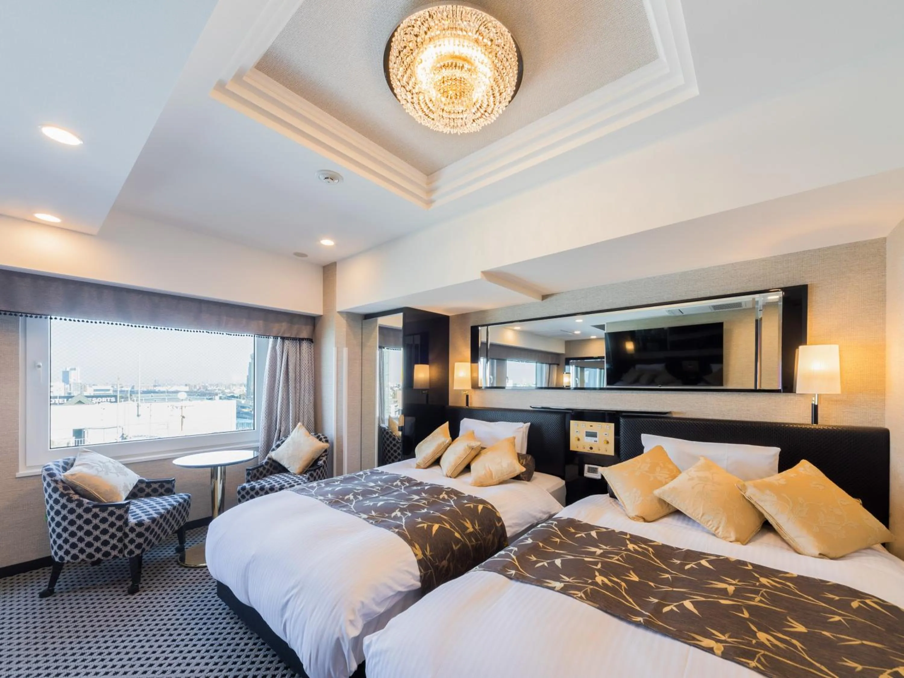 Photo of the whole room, Bed in APA Hotel Asakusa Kuramae Kita