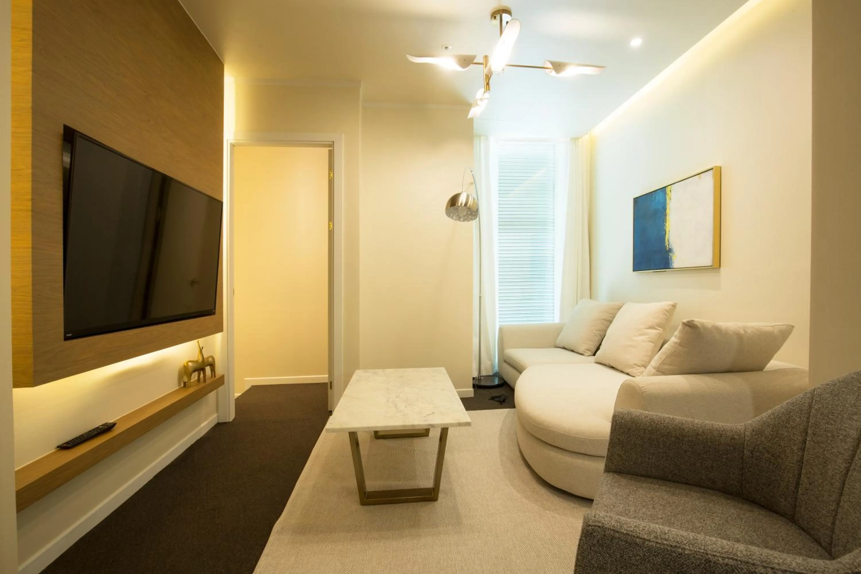 TV and multimedia in UH Suite The Haeundae