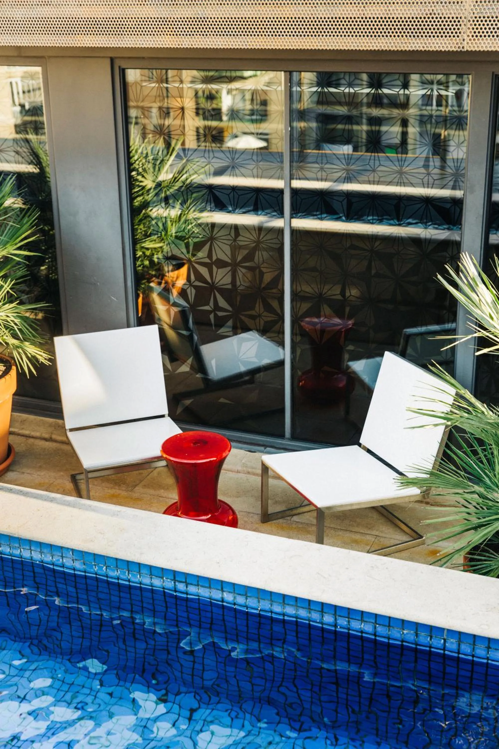 Balcony/Terrace in Hotel Granados 83, a member of Preferred Hotels & Resorts