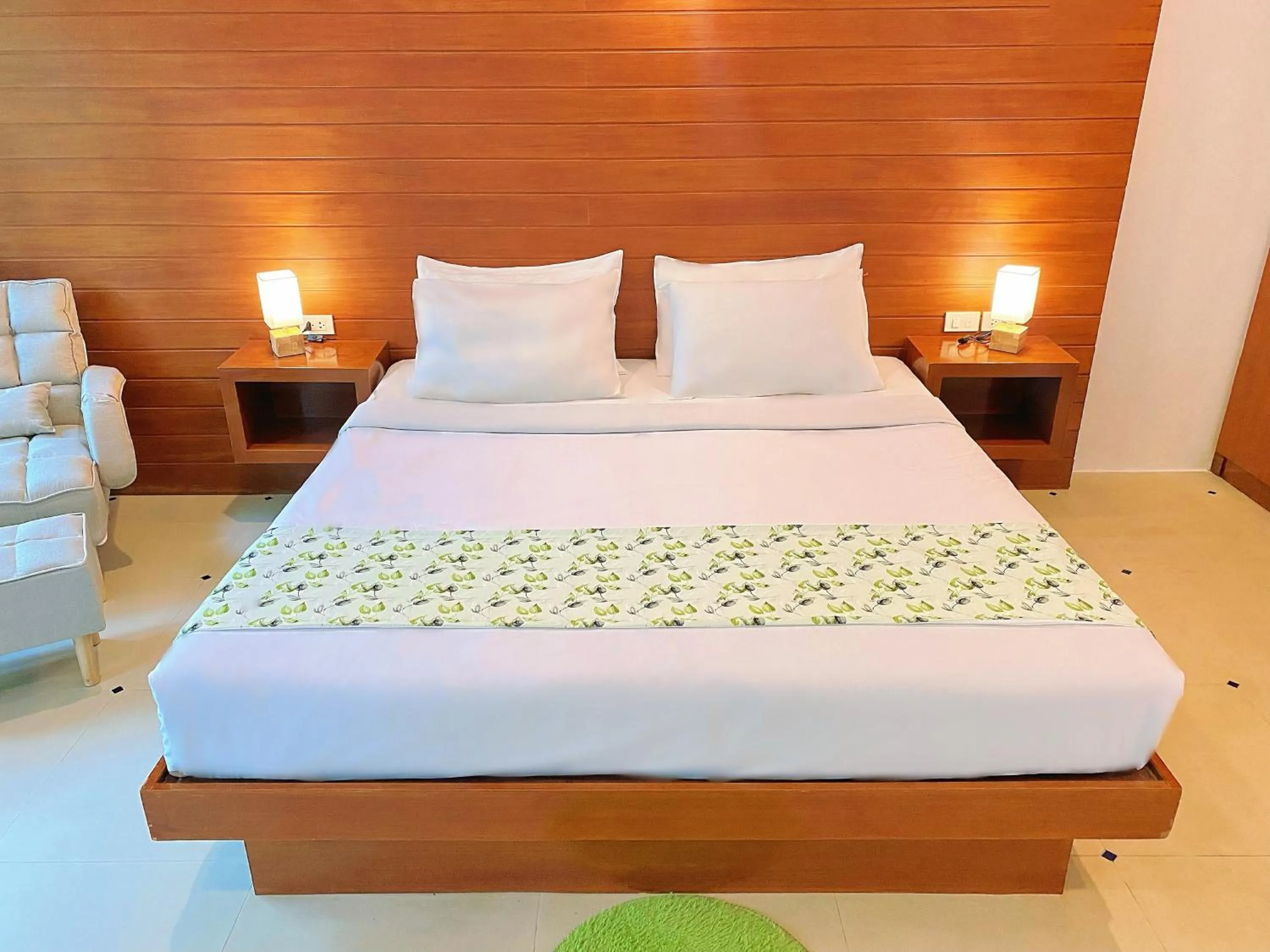 Bed in Phuket Jungle Experience Resort