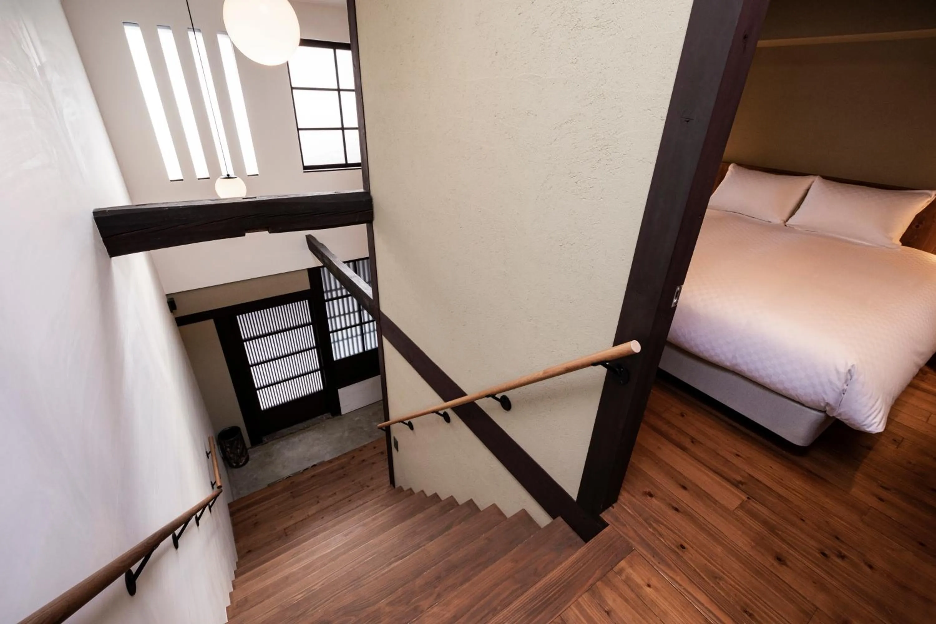 Photo of the whole room, Bed in Rinn Shiki Juraku